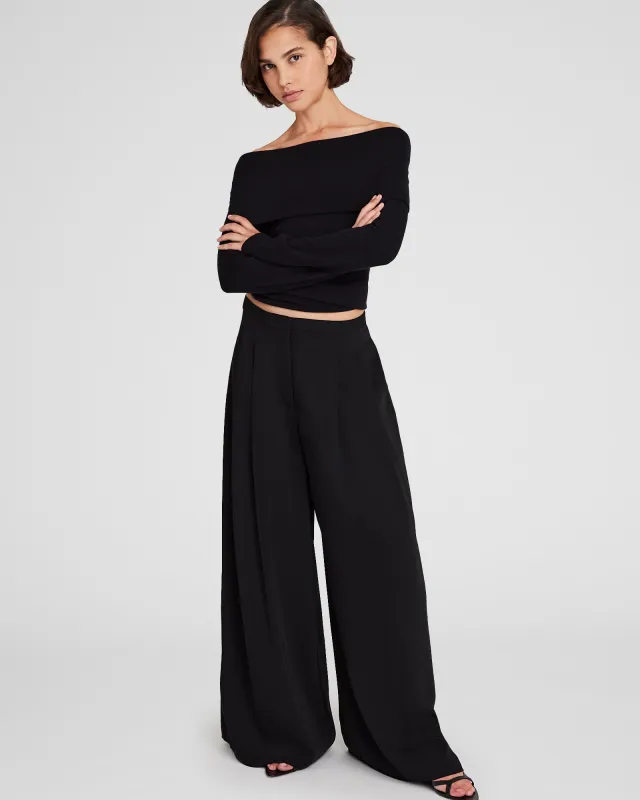 Wide Leg Fluid Trouser sold by Club Monaco