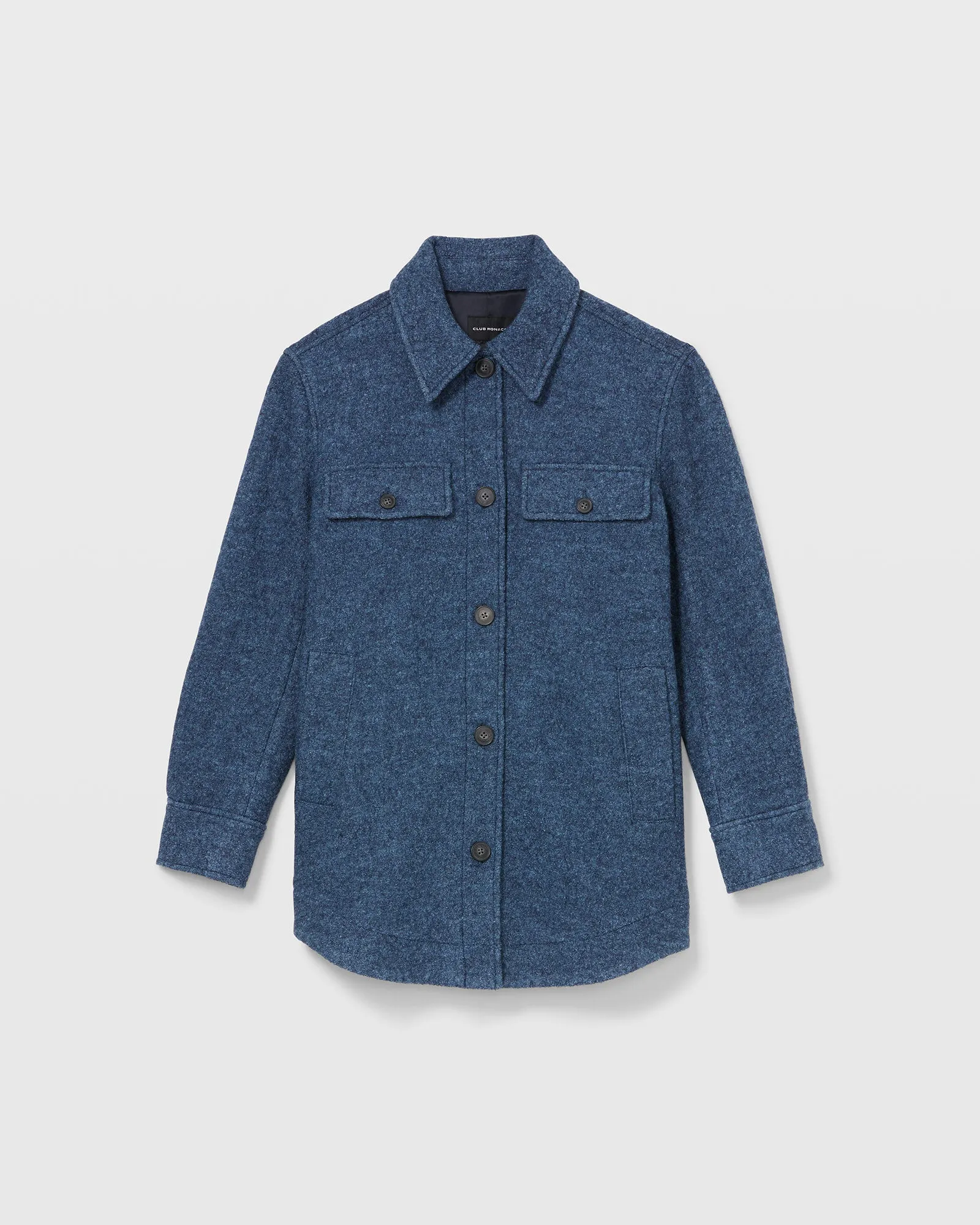 Cozy Shirt Jacket sold by Club Monaco product image thumbnail 4