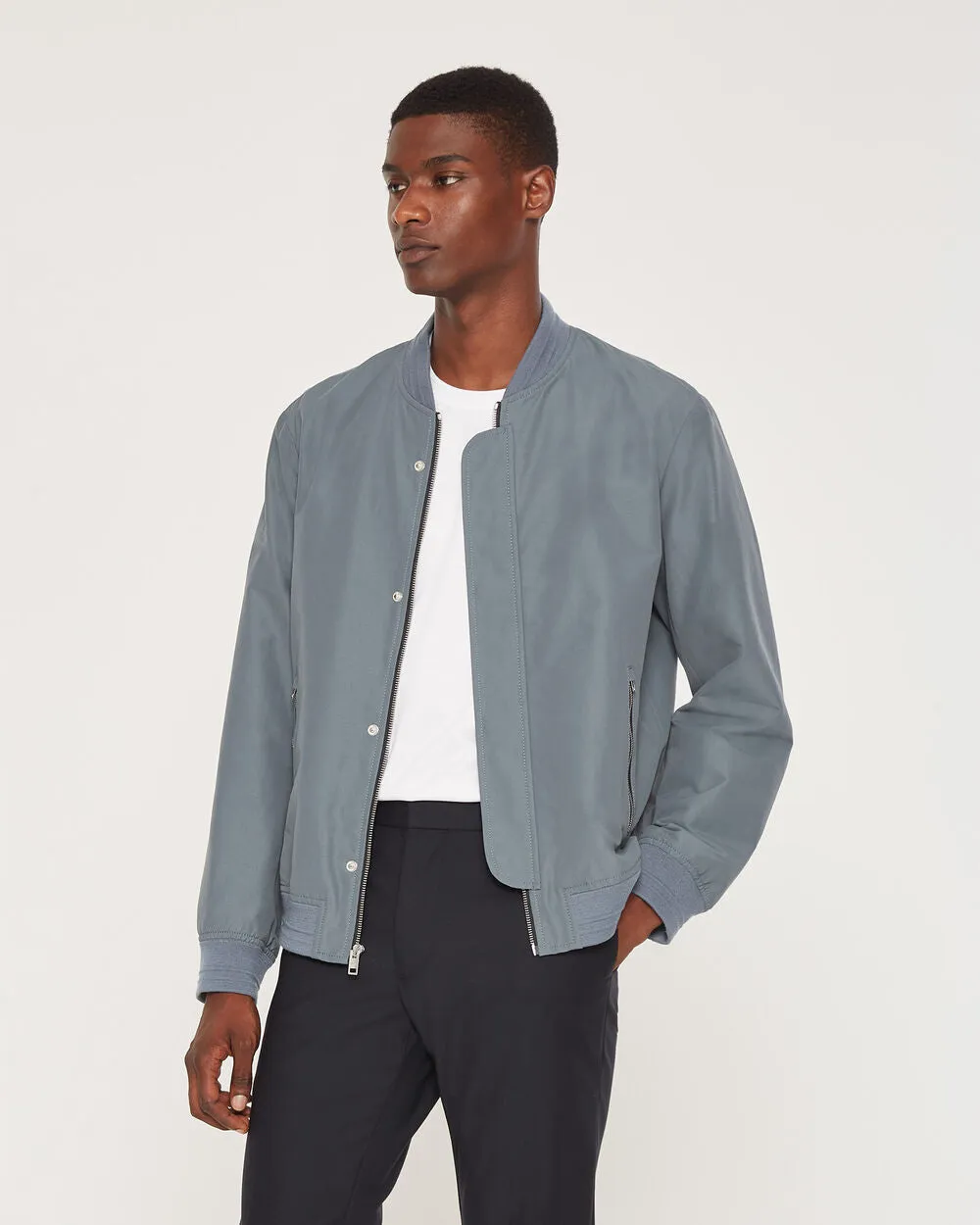 Tech Bomber Jacket sold by Club Monaco