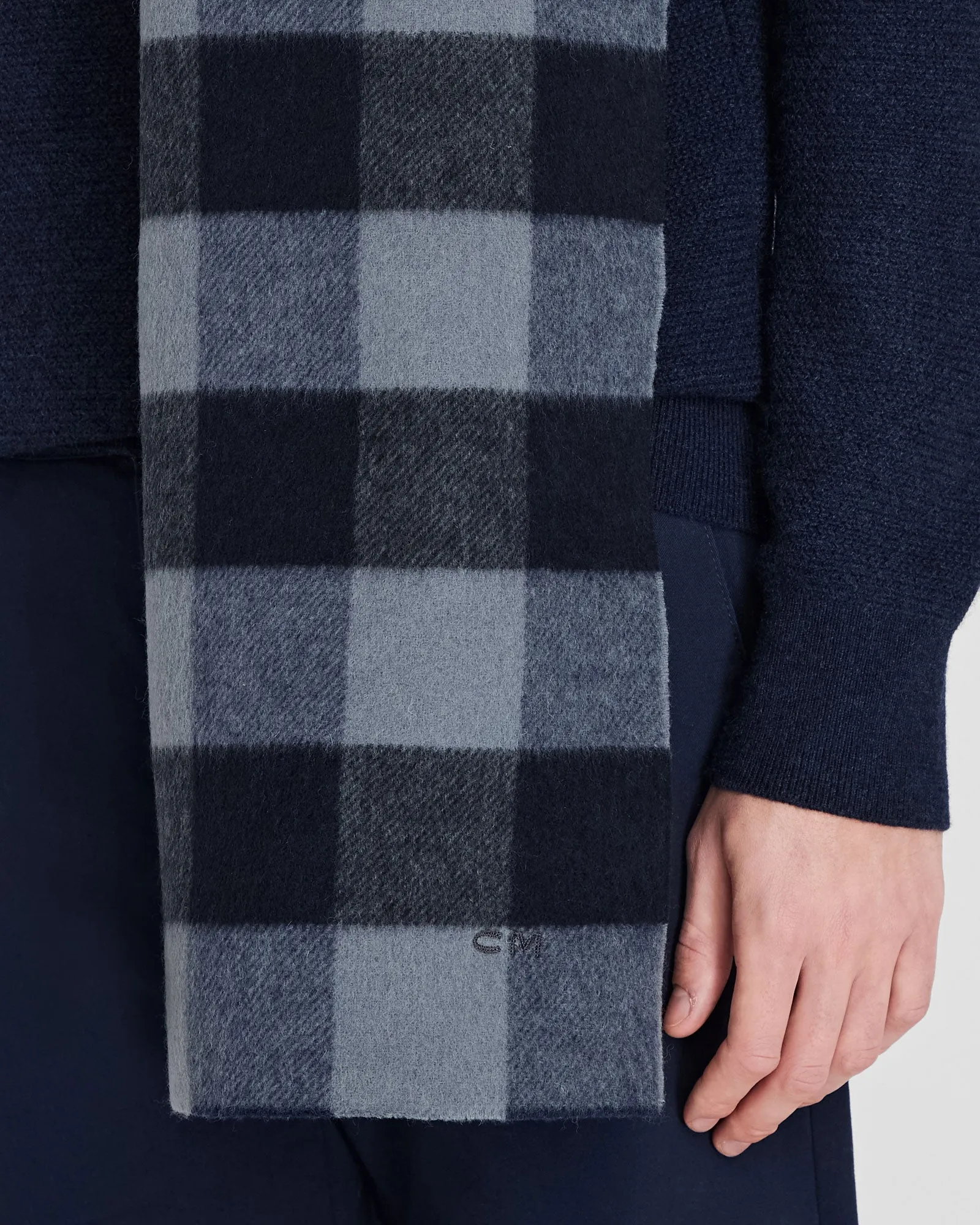 Double-Faced Striped Scarf sold by Club Monaco