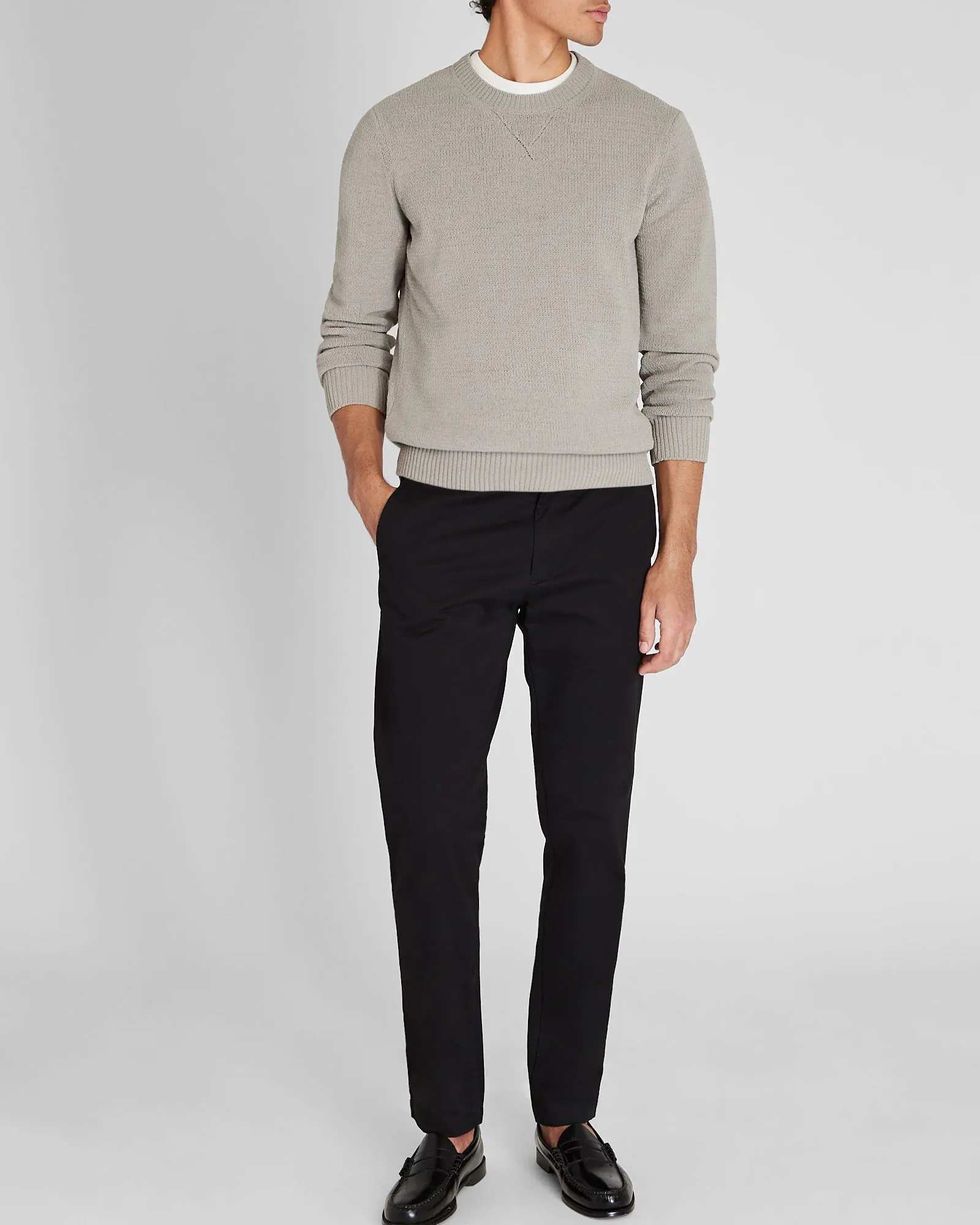 Statement Chenille Crewneck Sweater sold by Club Monaco product image thumbnail 4