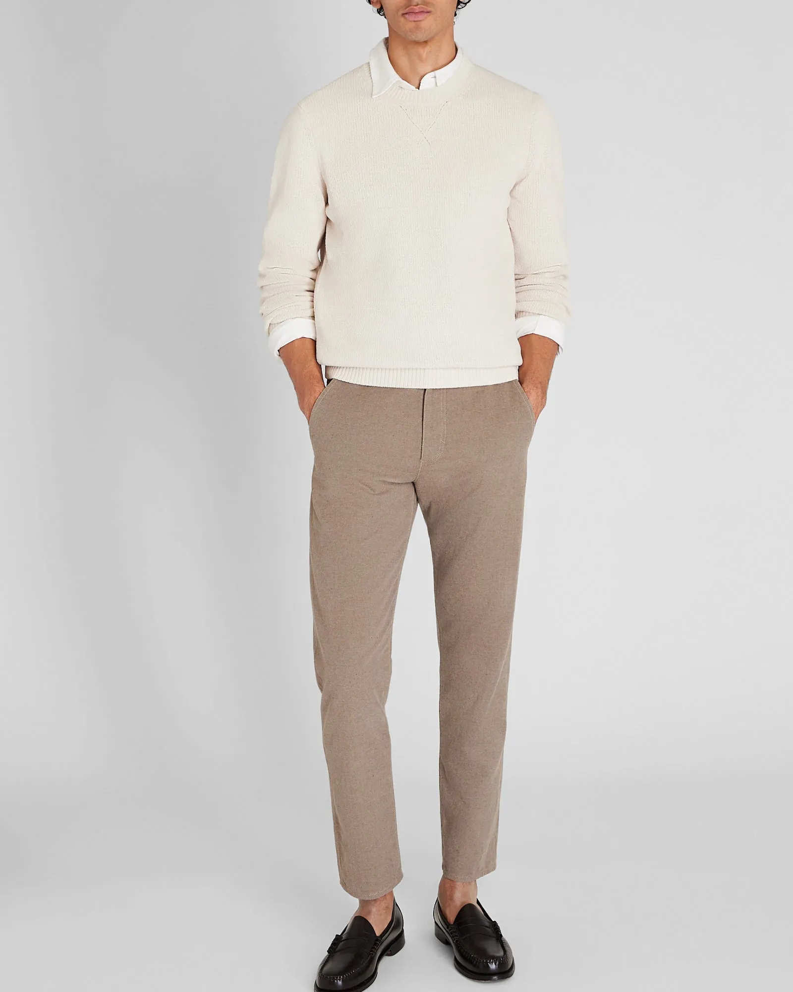 Statement Chenille Crewneck Sweater sold by Club Monaco product image thumbnail 4