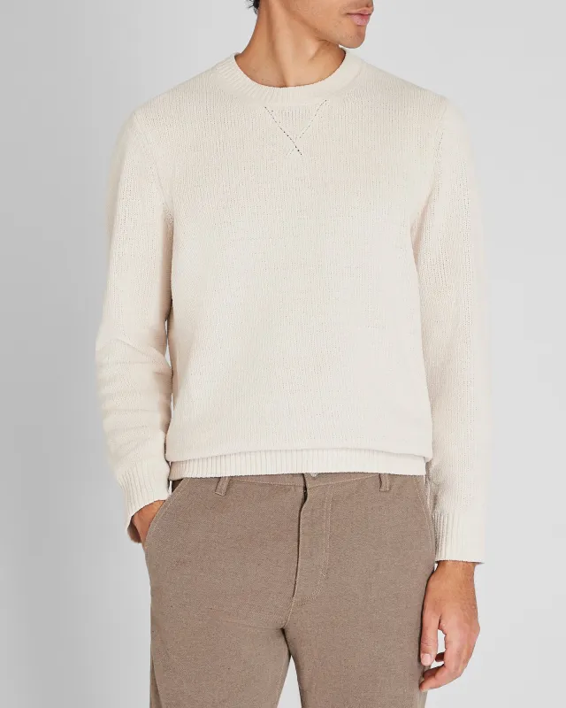 Statement Chenille Crewneck Sweater sold by Club Monaco