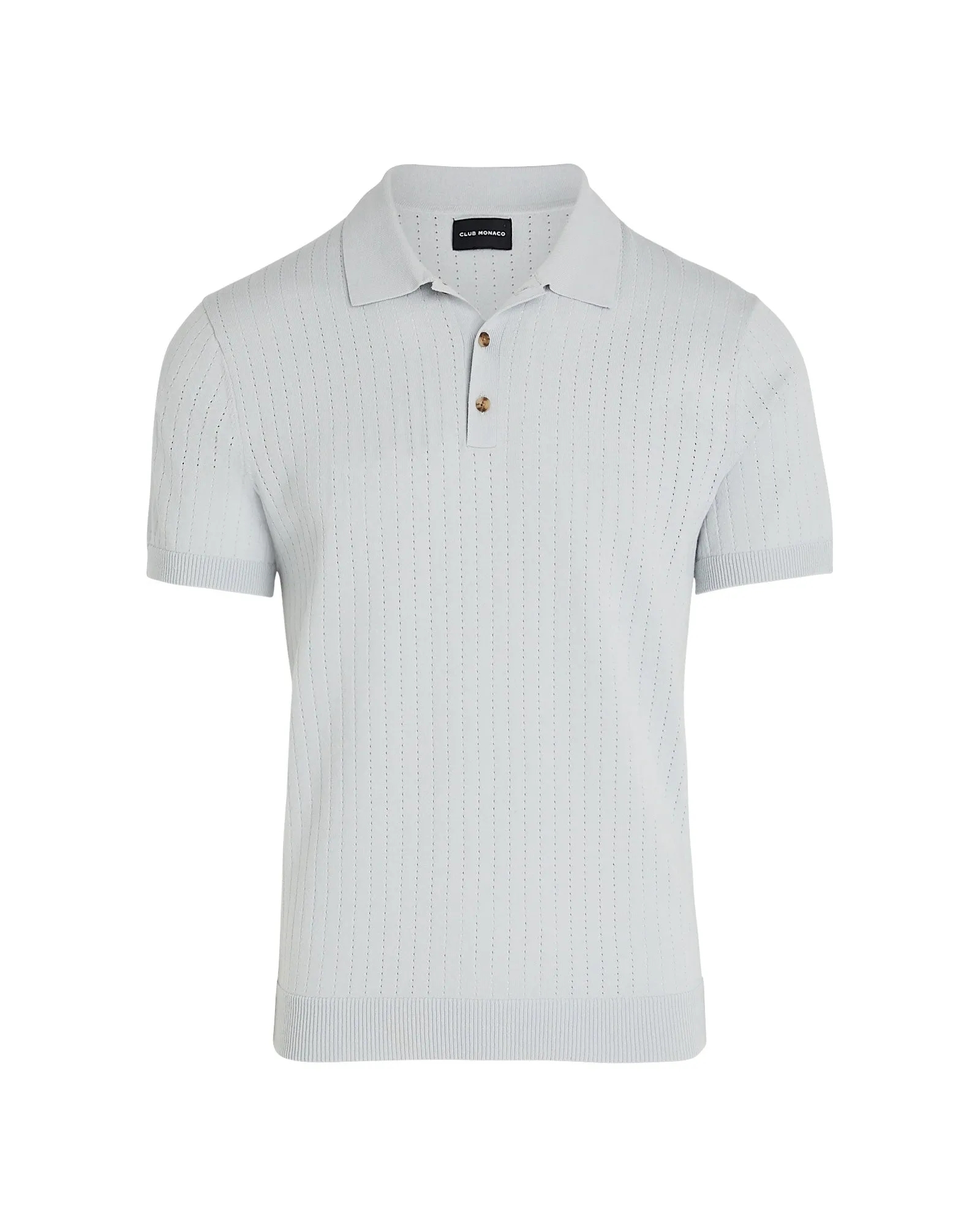 Short-Sleeve Stitch Polo sold by Club Monaco product image thumbnail 5