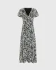 Flutter Sleeve Midi Dress sold by Club Monaco