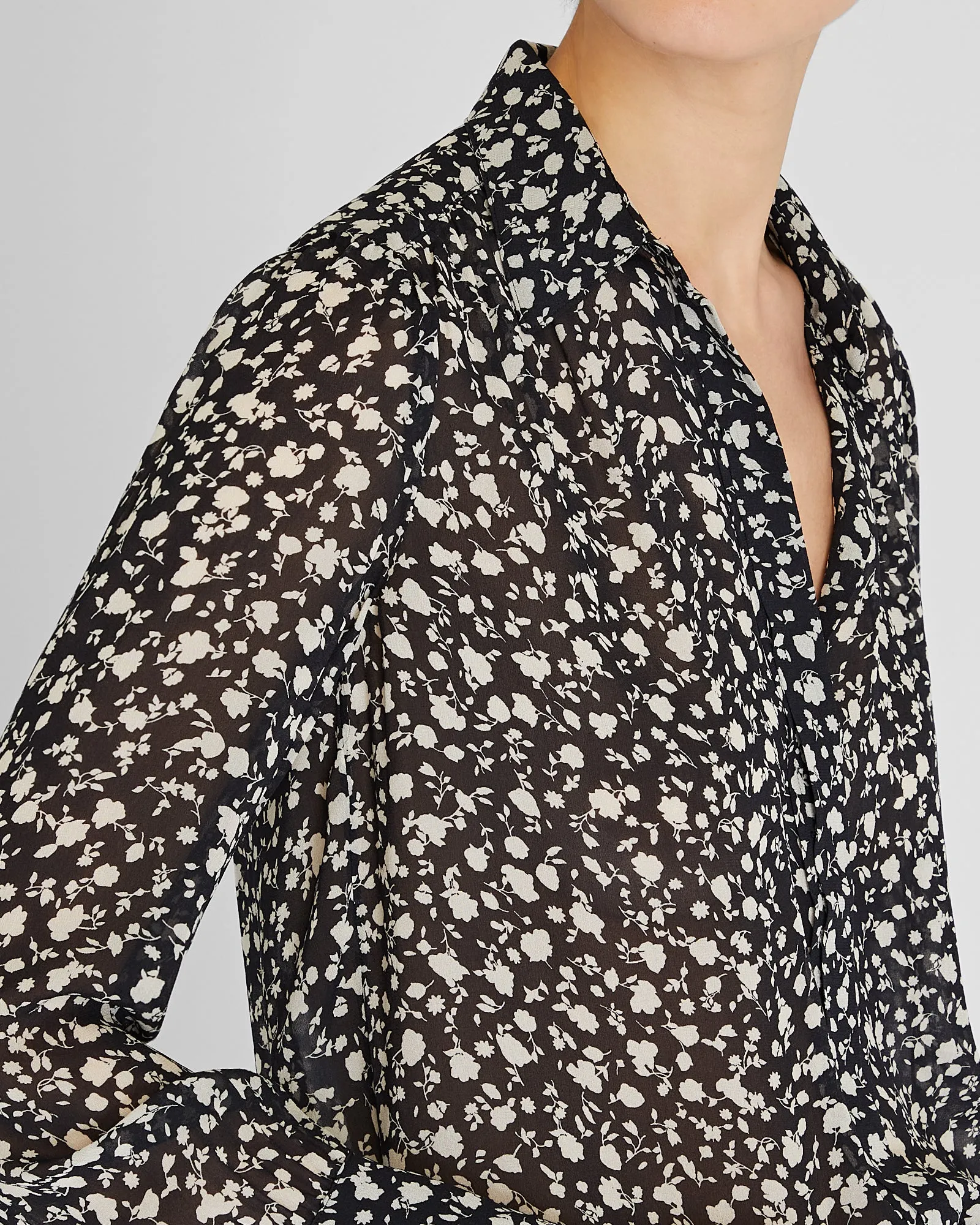 Shirred Shoulder Blouse sold by Club Monaco product image thumbnail 2