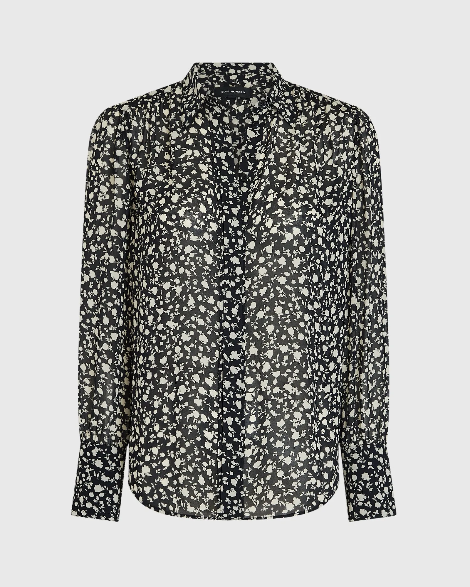 Shirred Shoulder Blouse sold by Club Monaco product image thumbnail 5