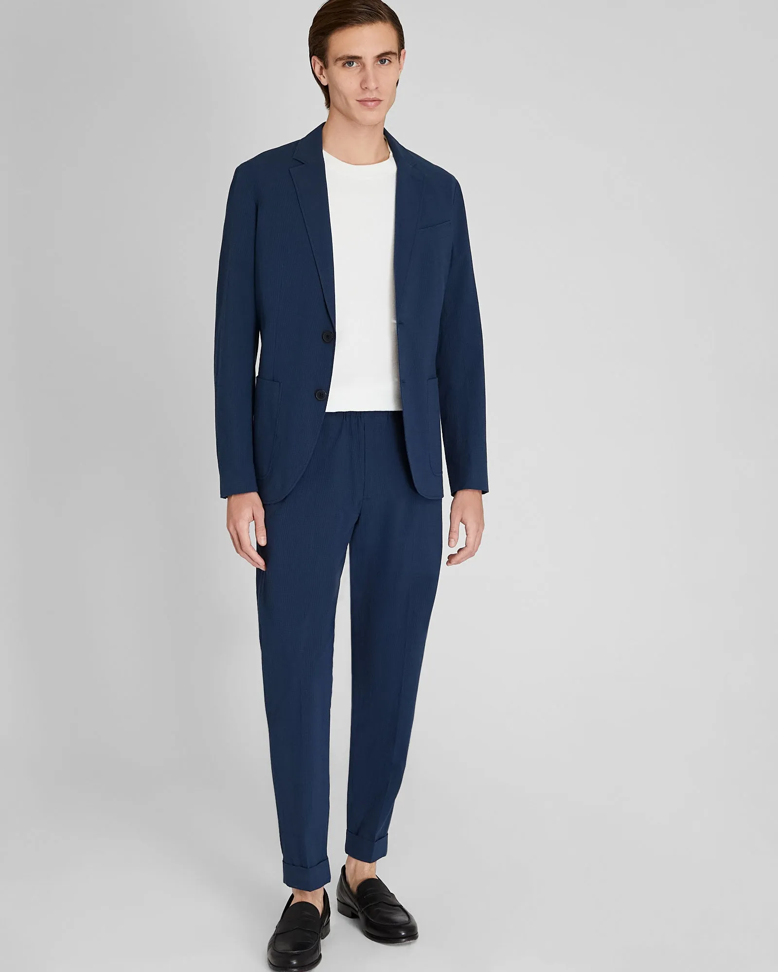 Seersucker Blazer sold by Club Monaco product image thumbnail 2