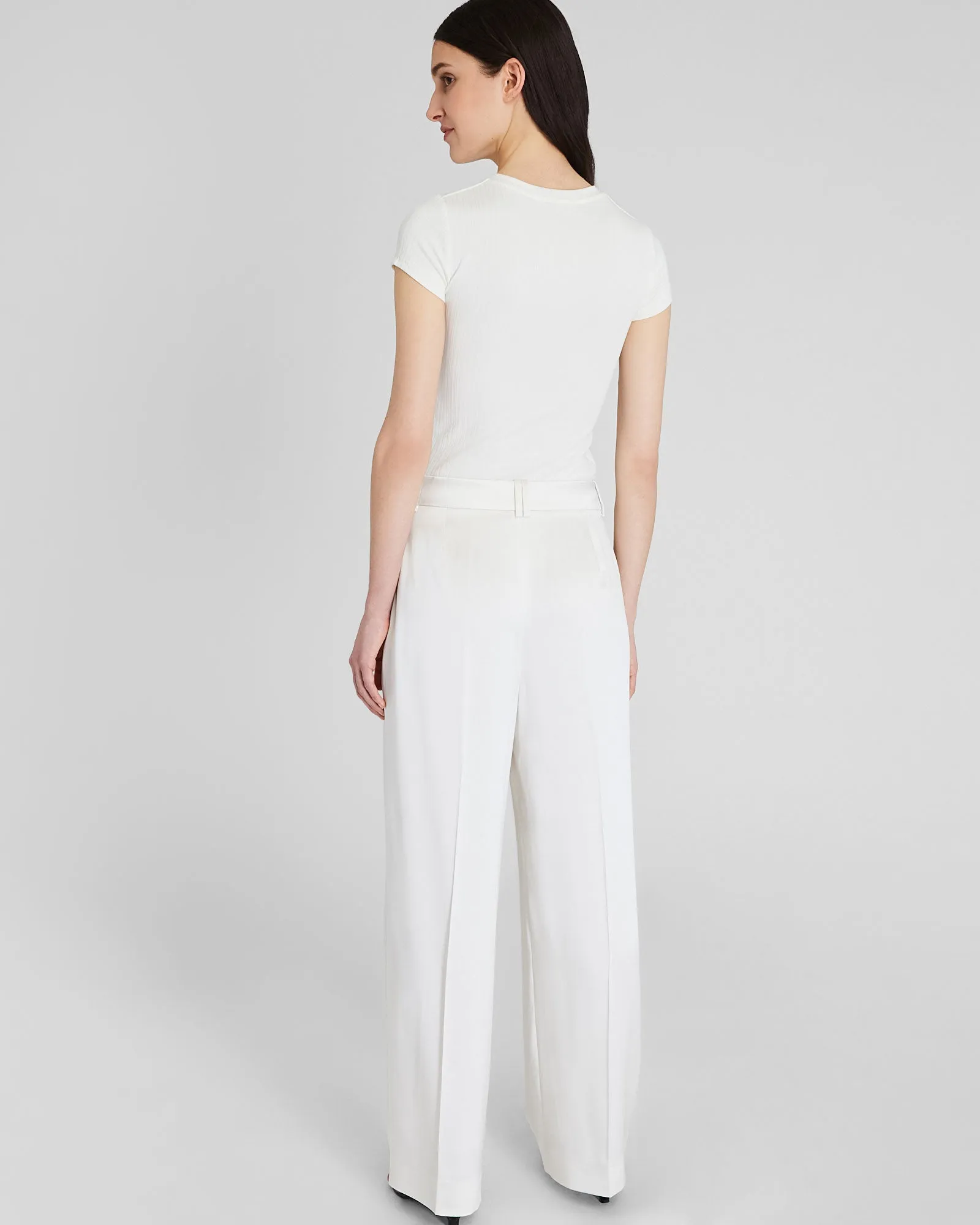 Silk Charmeuse Pleated Pant sold by Club Monaco product image thumbnail 3