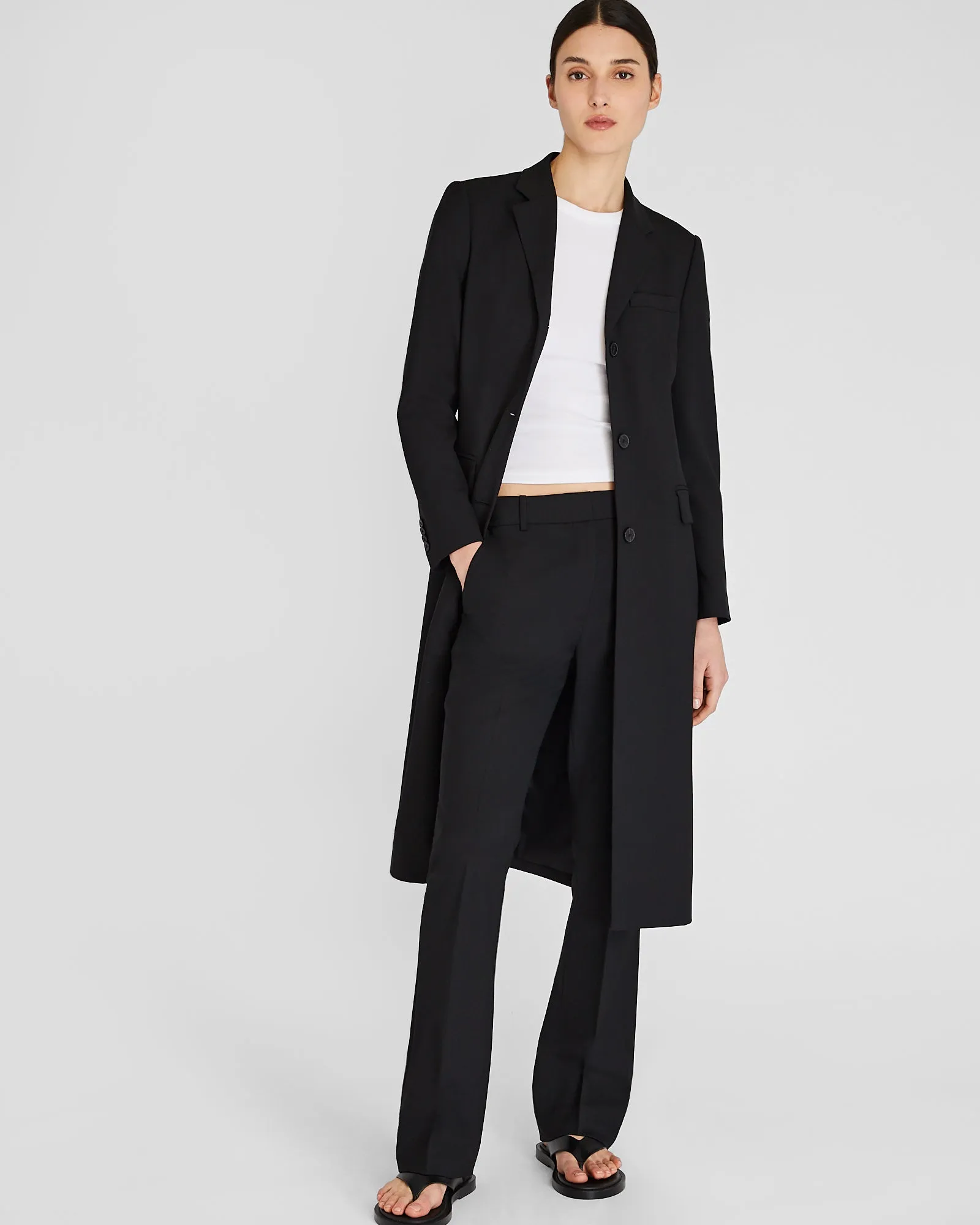 Lightweight Borrem Crombie Coat sold by Club Monaco product image thumbnail 4