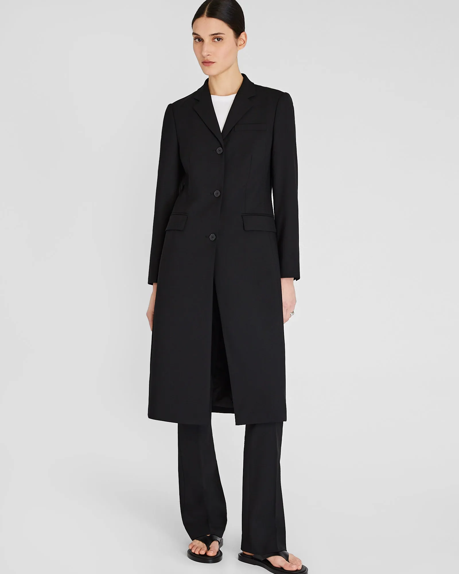 Lightweight Borrem Crombie Coat sold by Club Monaco
