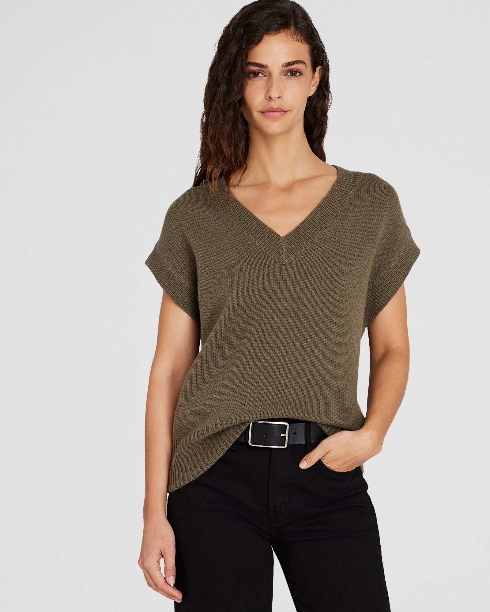 Relaxed Sweater Vest sold by Club Monaco