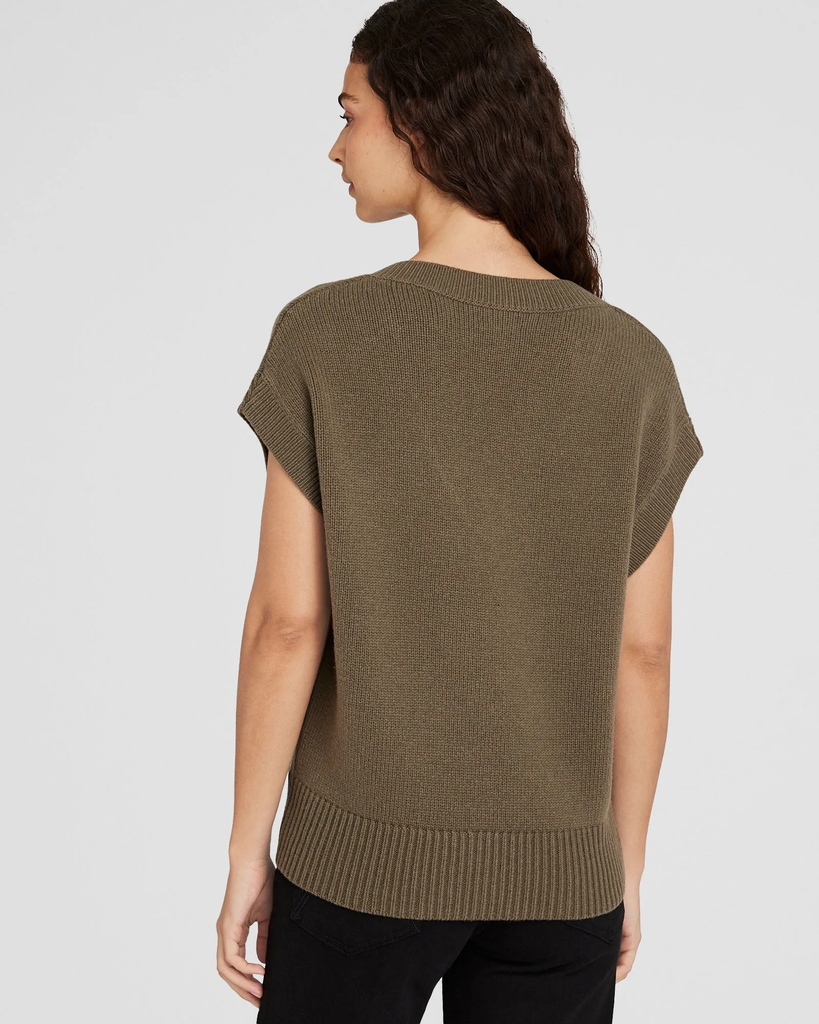 Relaxed Sweater Vest sold by Club Monaco product image thumbnail 3