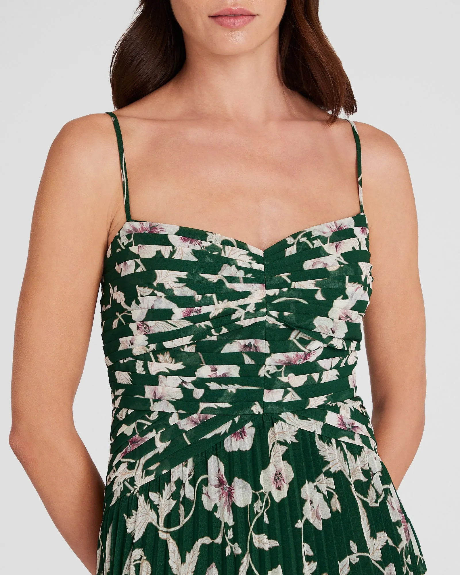 Pleated Occasion Maxi Dress sold by Club Monaco product image thumbnail 4