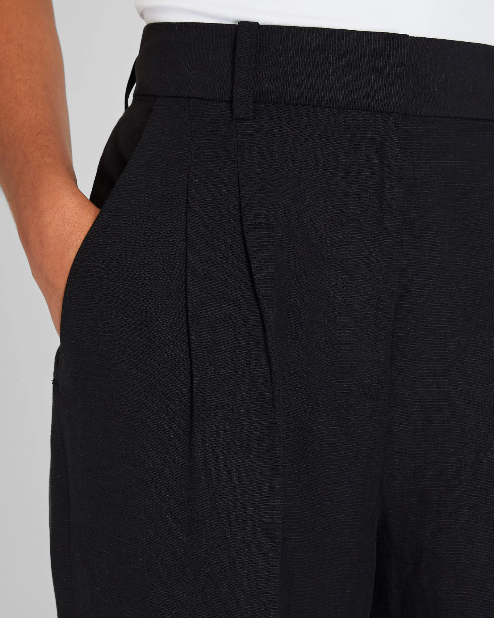 Pleated Lightweight Trouser sold by Club Monaco product image thumbnail 3