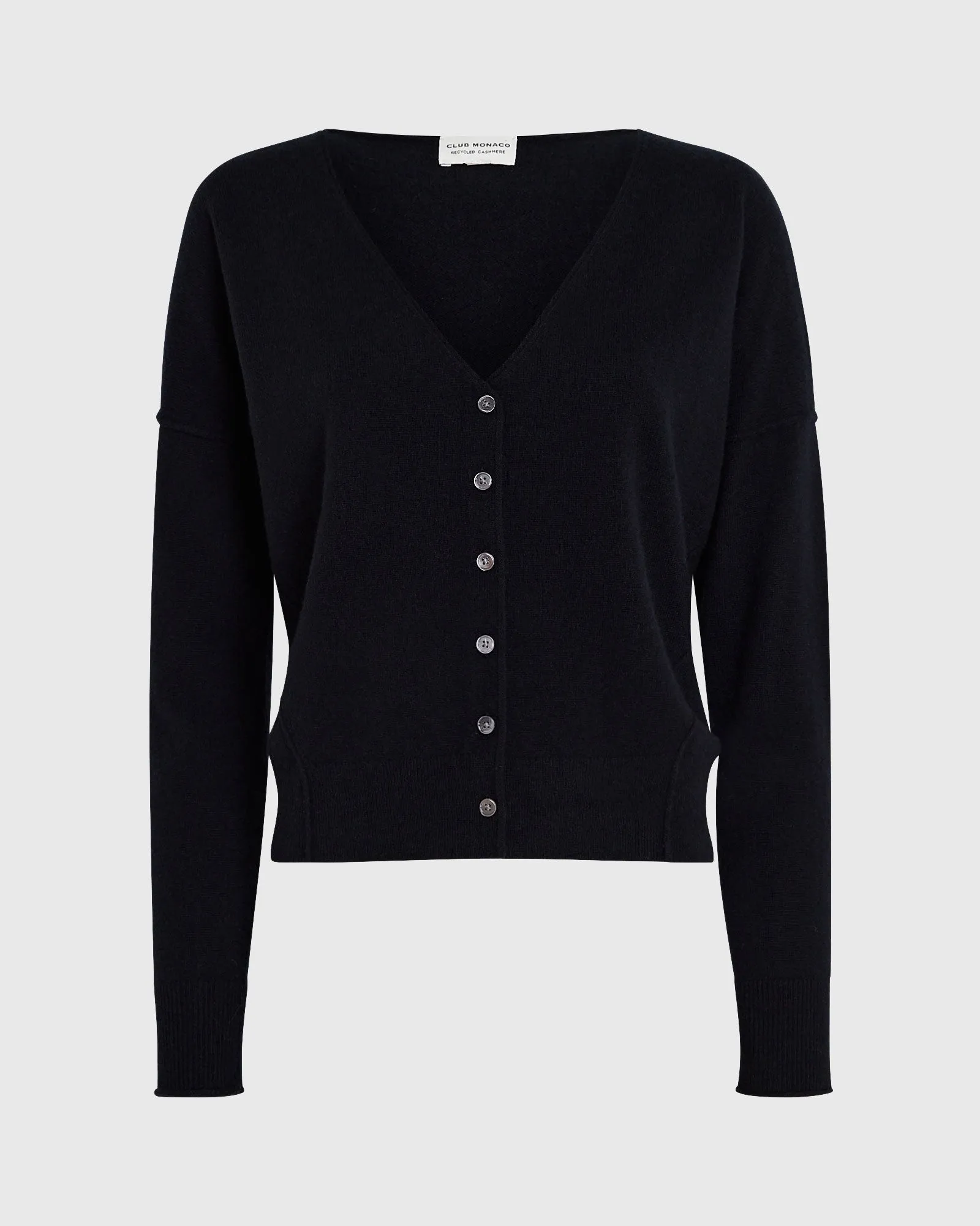 Cashmere V-Neck Cardigan sold by Club Monaco product image thumbnail 5