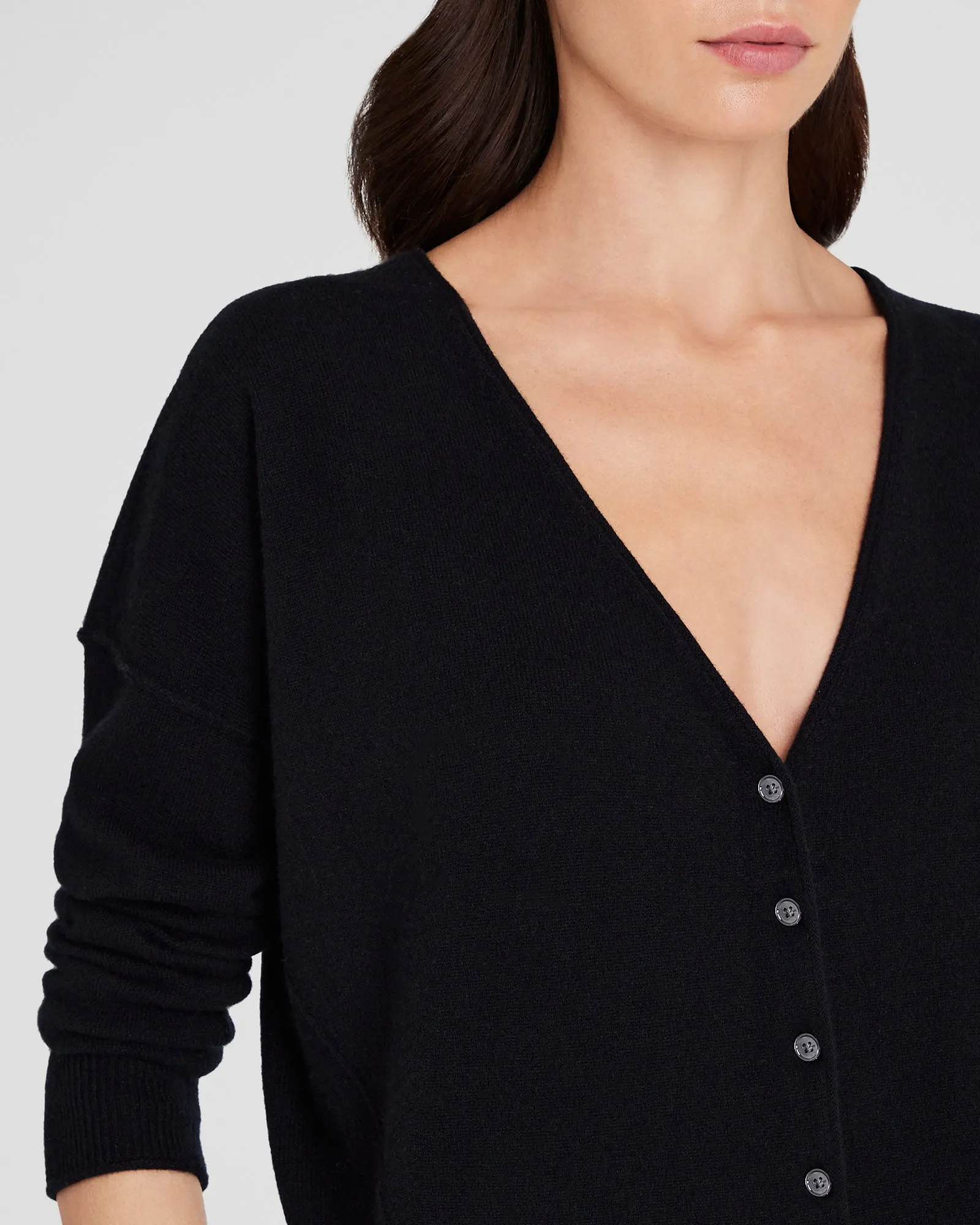 Cashmere V-Neck Cardigan sold by Club Monaco product image thumbnail 4