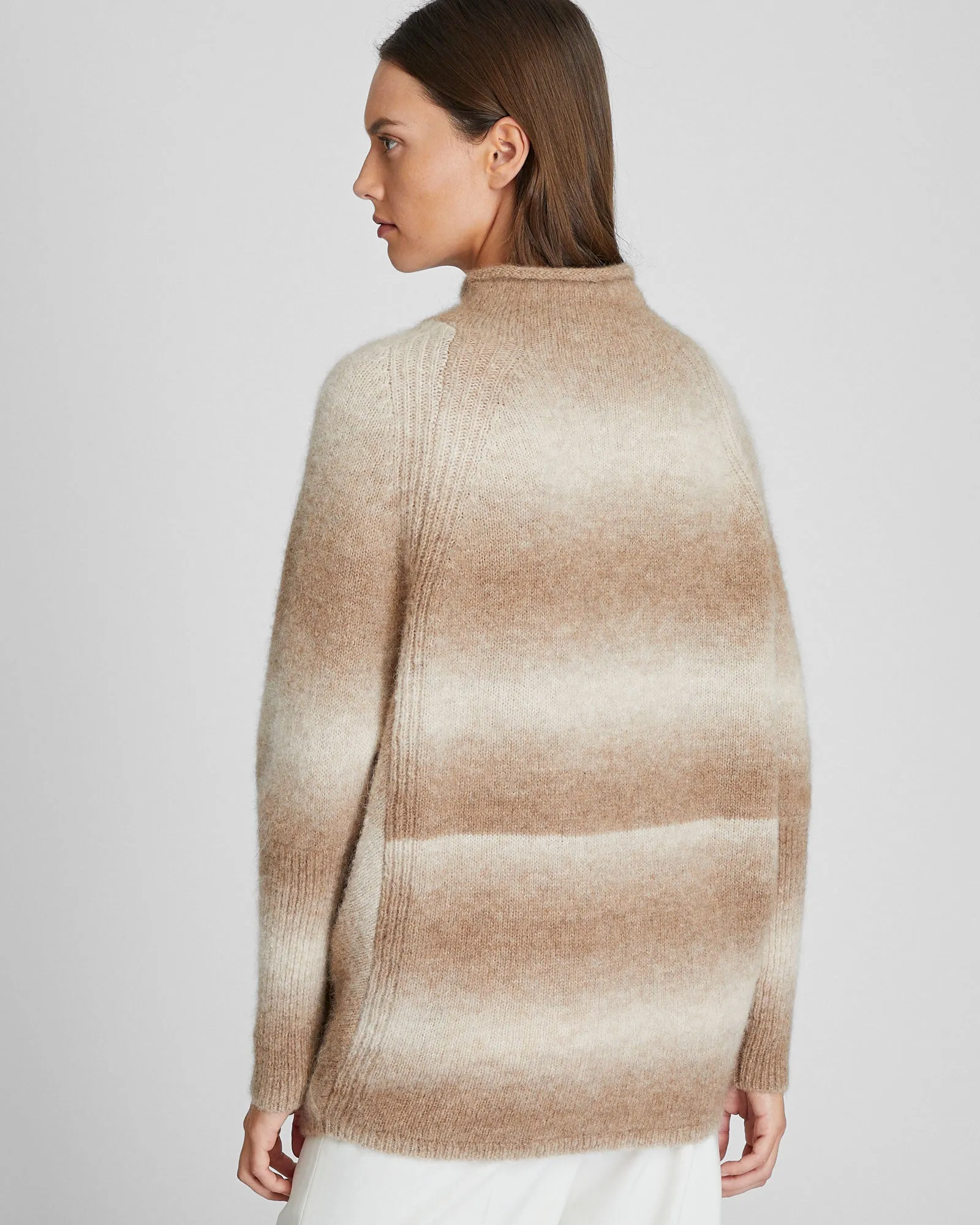 Alpaca Ombré Mockneck Sweater sold by Club Monaco product image thumbnail 2
