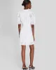 Eyelet Balloon Sleeve Mini Dress sold by Club Monaco