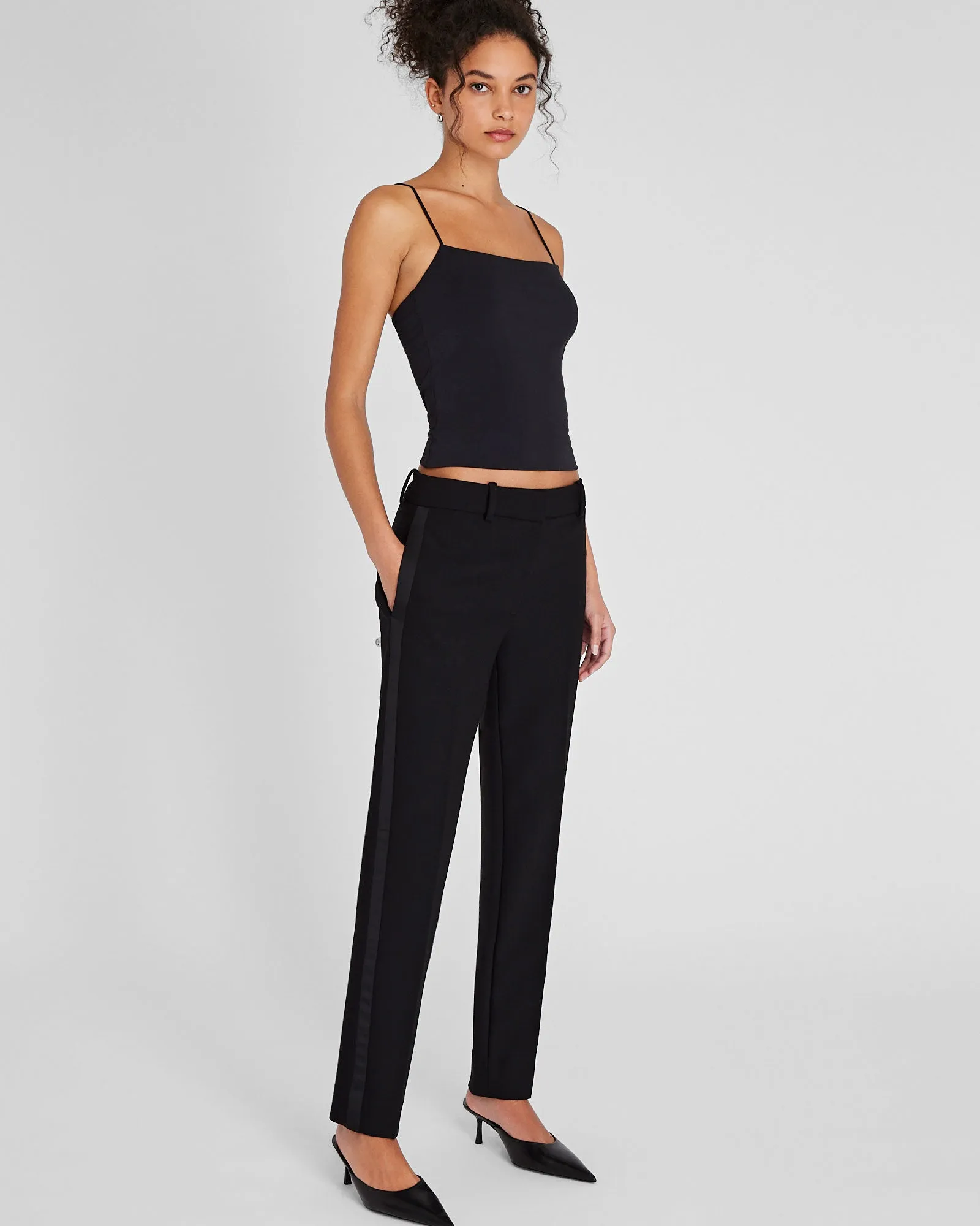 Slim Tuxedo Pant sold by Club Monaco product image thumbnail 4