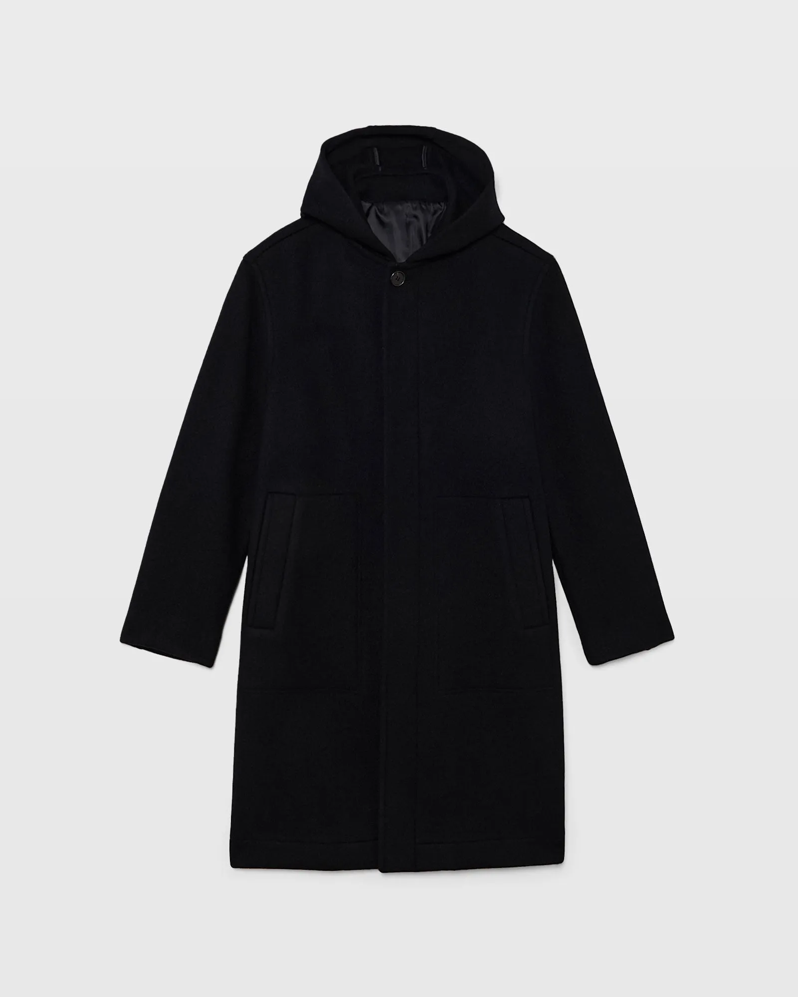 Capsule Wool Blend Hooded Coat sold by Club Monaco product image thumbnail 5