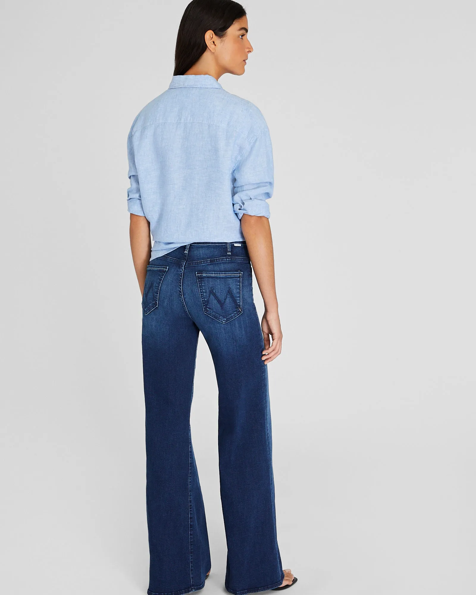 MOTHER The Hustler Roller Sneak Jeans sold by Club Monaco product image thumbnail 2