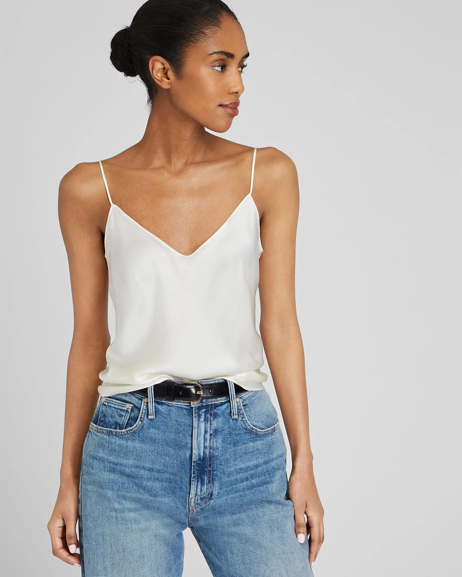 Silk Charmeuse Cami sold by Club Monaco