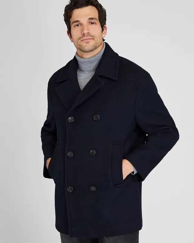 Capsule Wool Blend Peacoat sold by Club Monaco