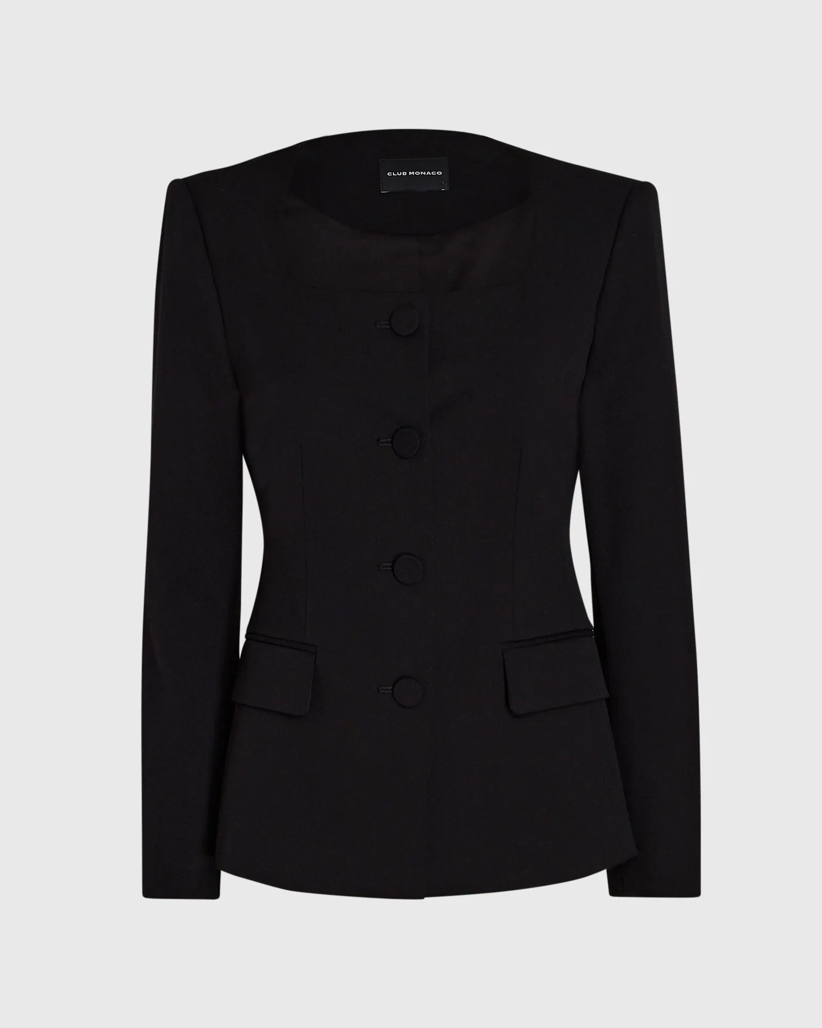Square-Neck Blazer sold by Club Monaco product image thumbnail 5