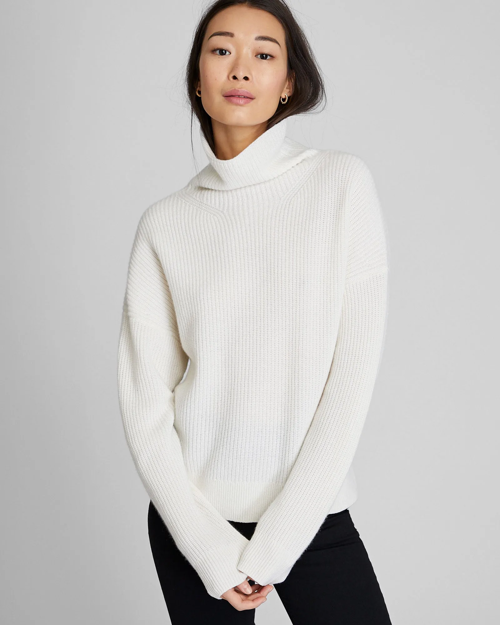 Cashmere Mockneck Sweater sold by Club Monaco