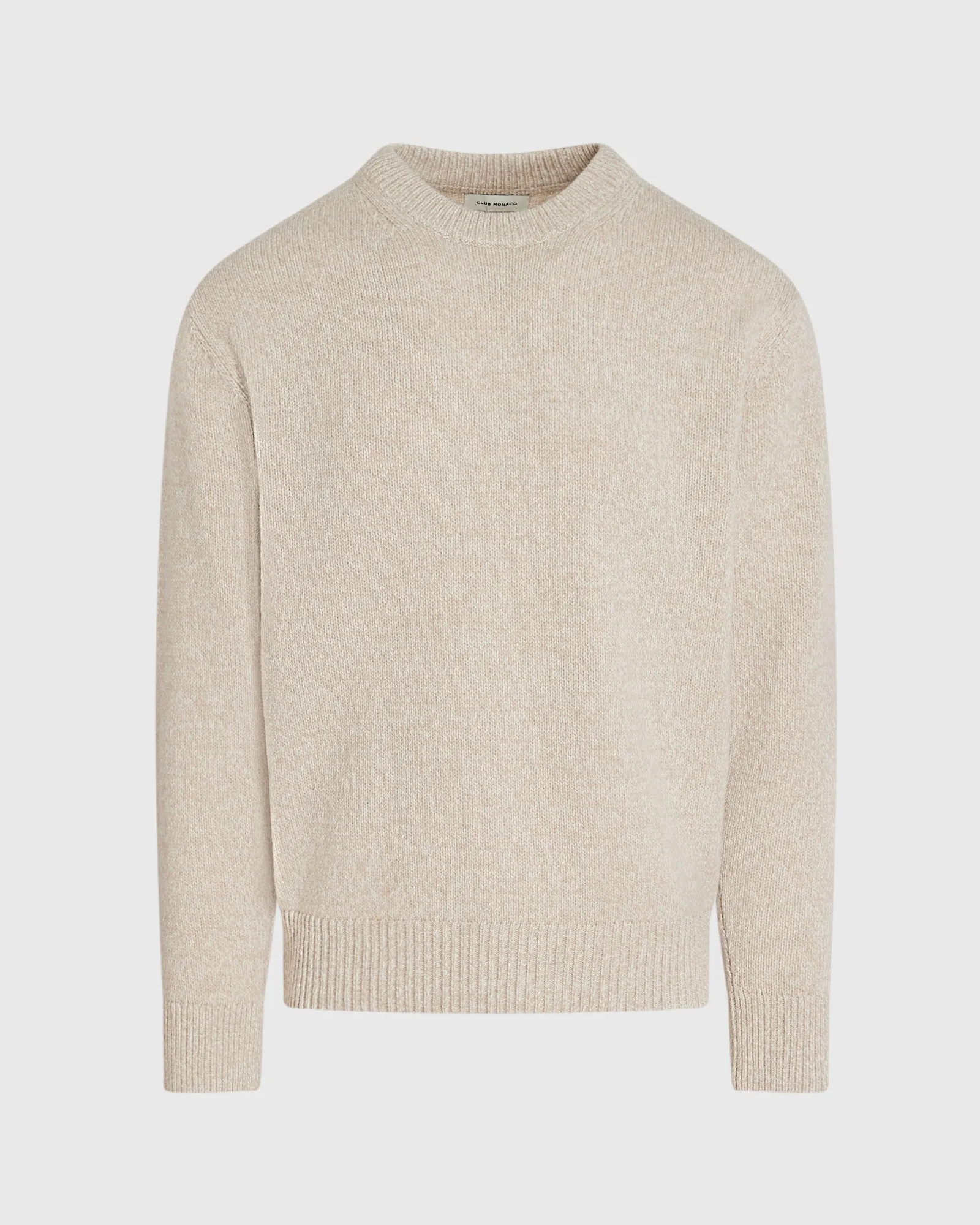 Marl Wool Blend Crewneck sold by Club Monaco product image thumbnail 2