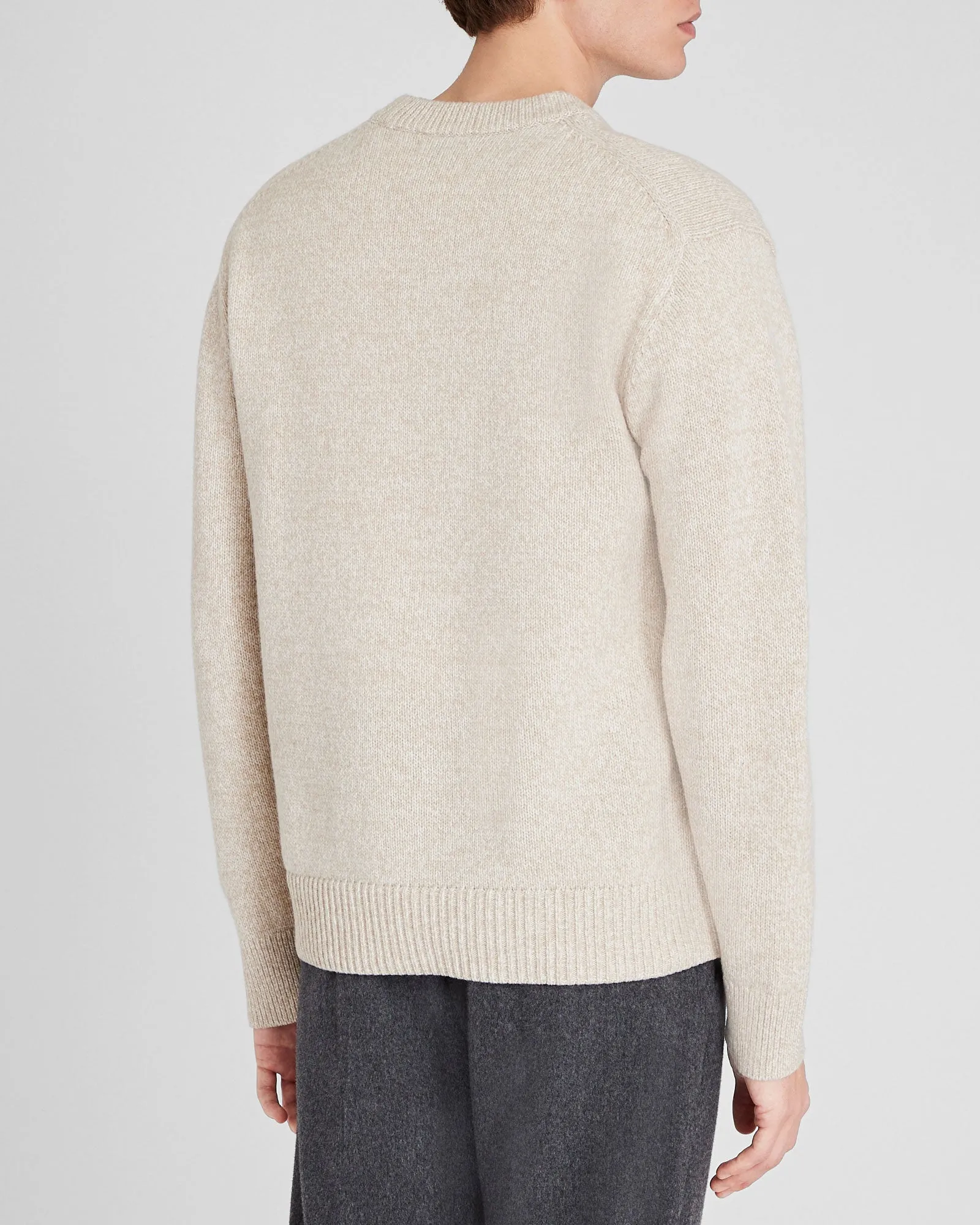 Marl Wool Blend Crewneck sold by Club Monaco product image thumbnail 4