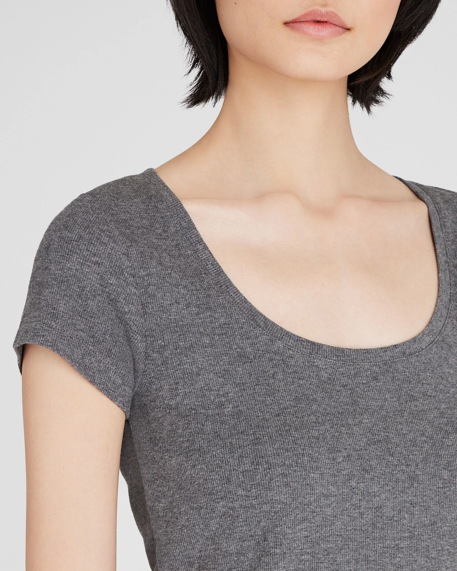 Bowee Scoop Neck Tee sold by Club Monaco product image thumbnail 2