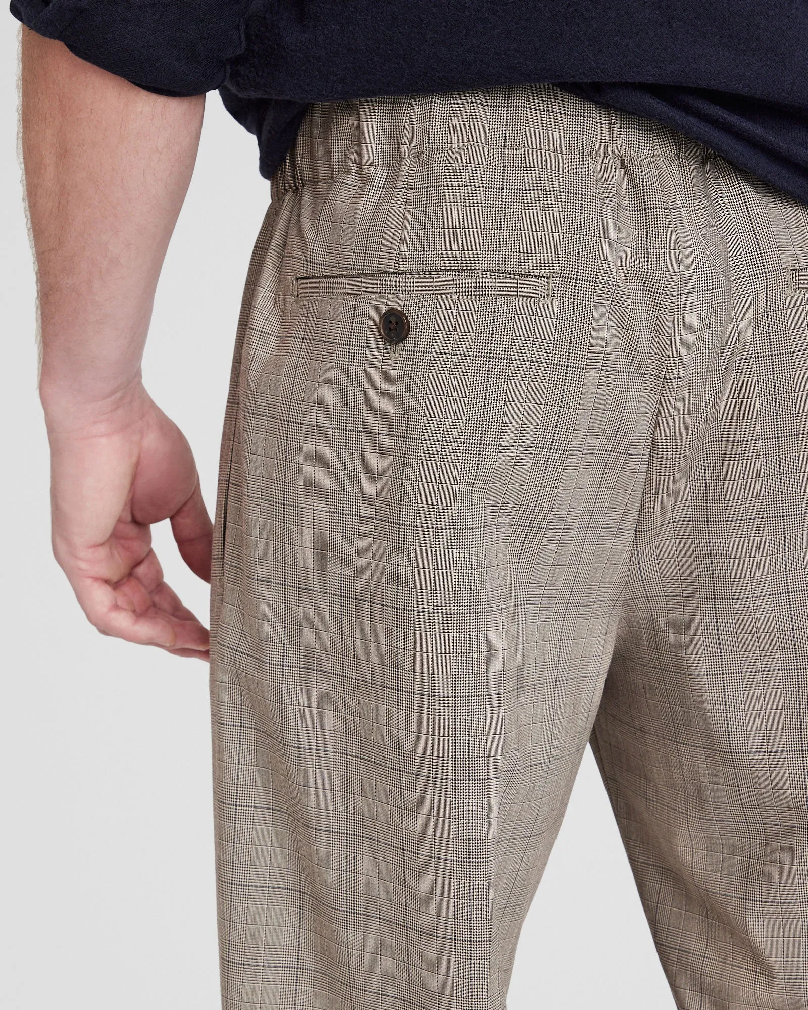 Pattern Elasticated Trouser sold by Club Monaco product image thumbnail 4