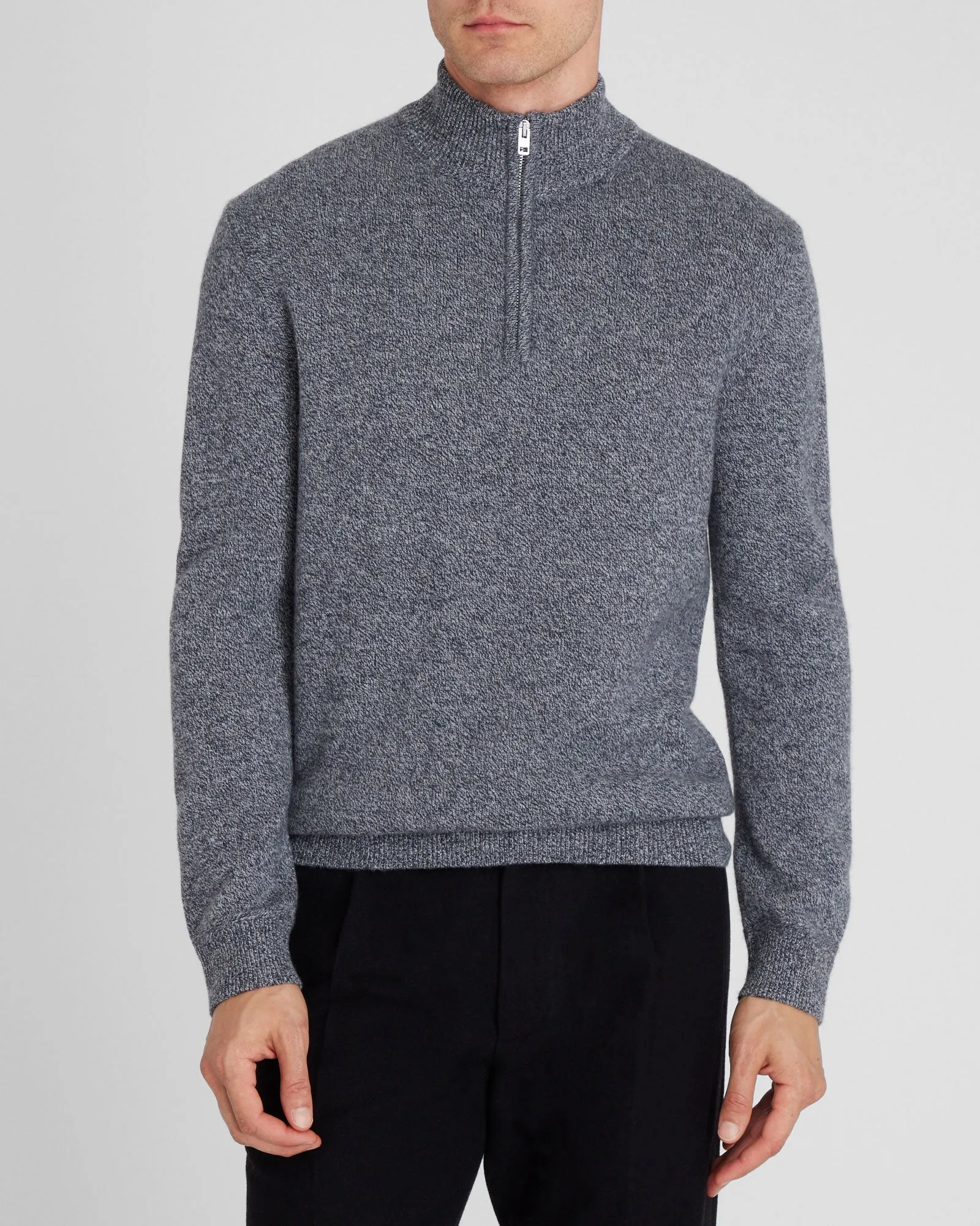 Cashmere Blend Quarter-Zip Sweater sold by Club Monaco