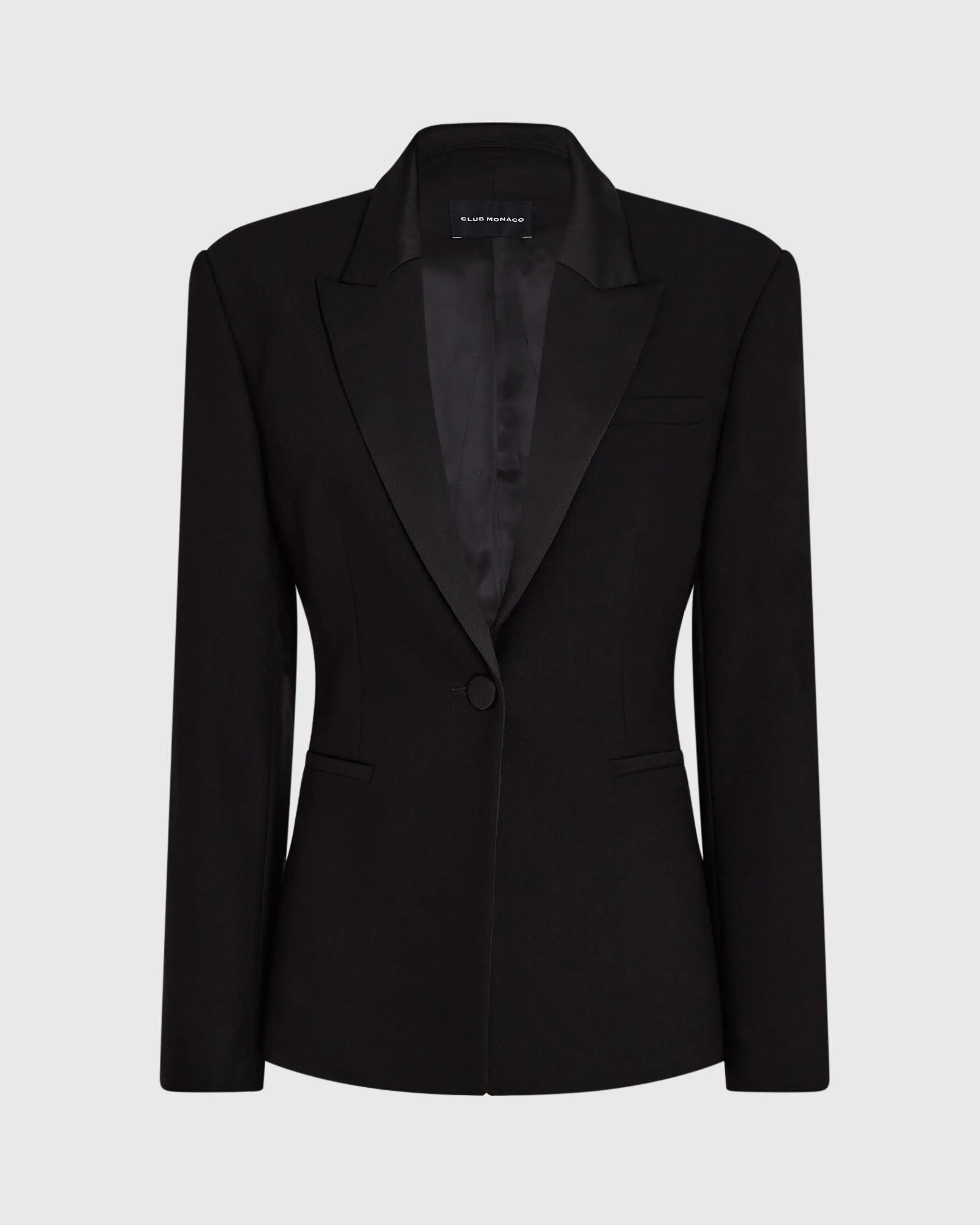 Tuxedo Cinched Waist Blazer sold by Club Monaco product image thumbnail 5