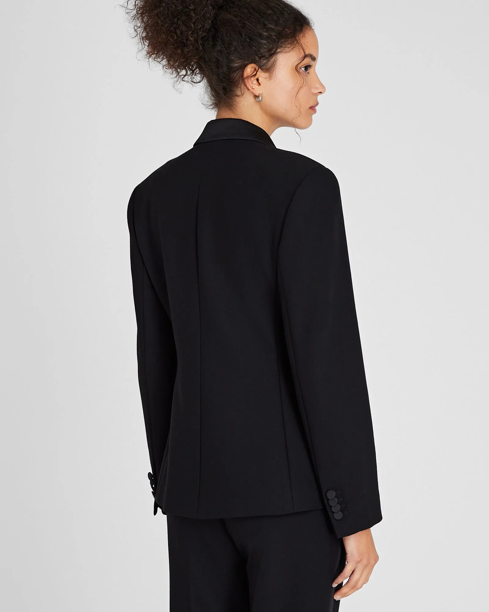 Tuxedo Cinched Waist Blazer sold by Club Monaco product image thumbnail 3