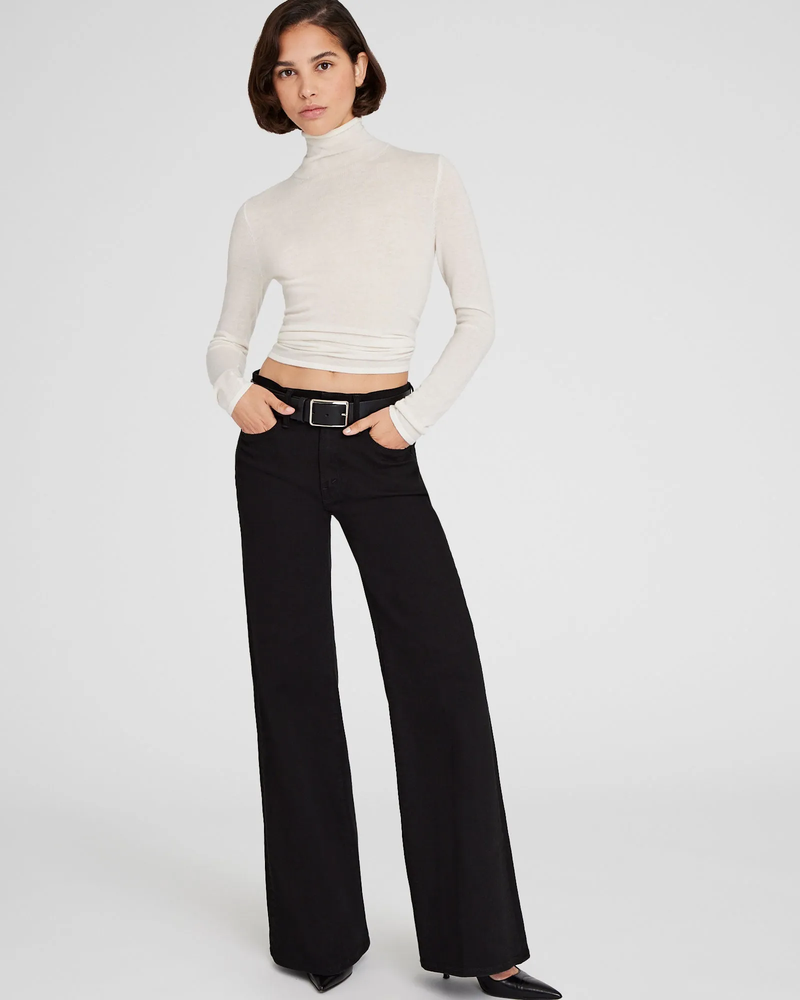 Cashmere Slim Turtleneck sold by Club Monaco product image thumbnail 2