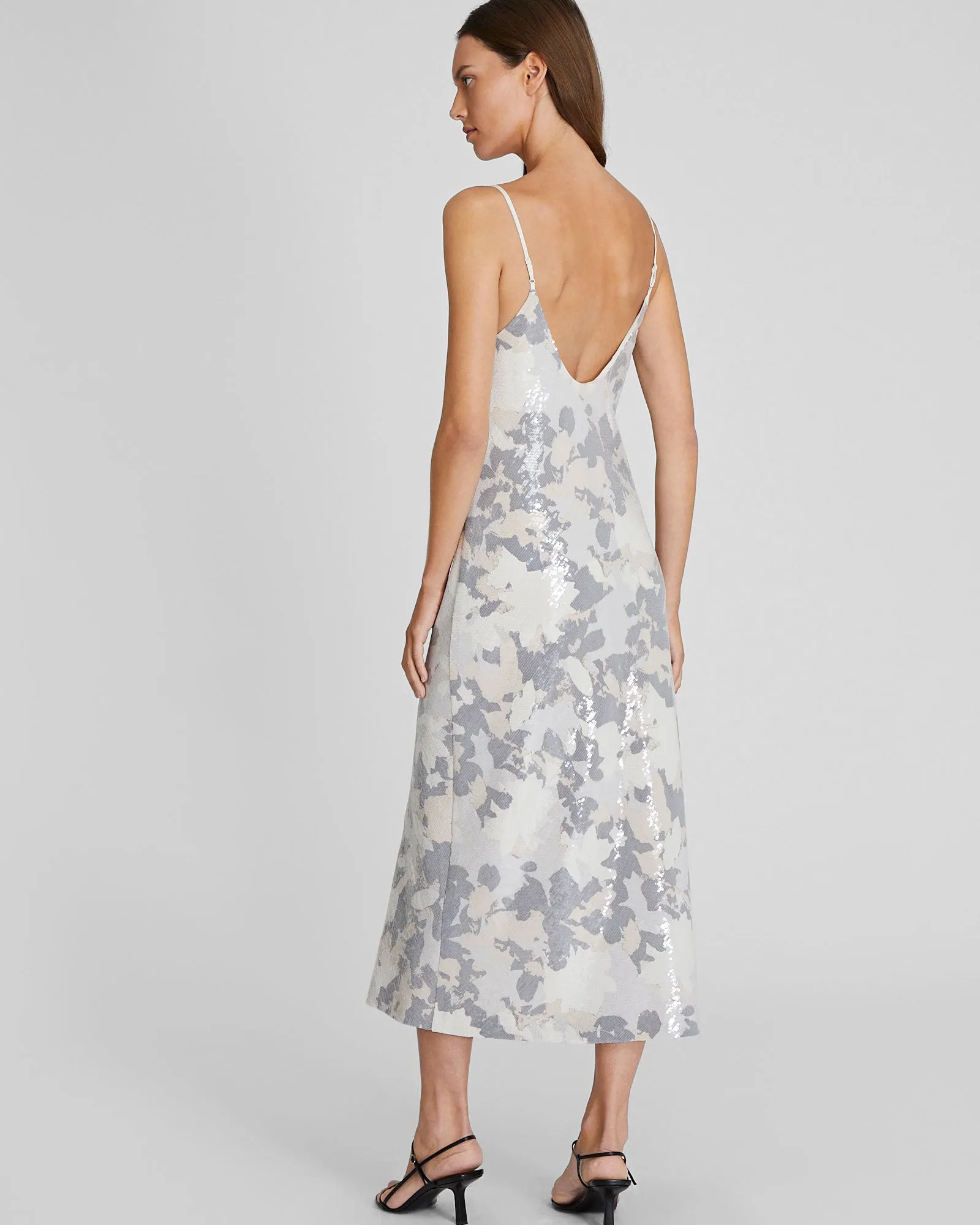 Midi Sequin Slip Dress sold by Club Monaco product image thumbnail 3