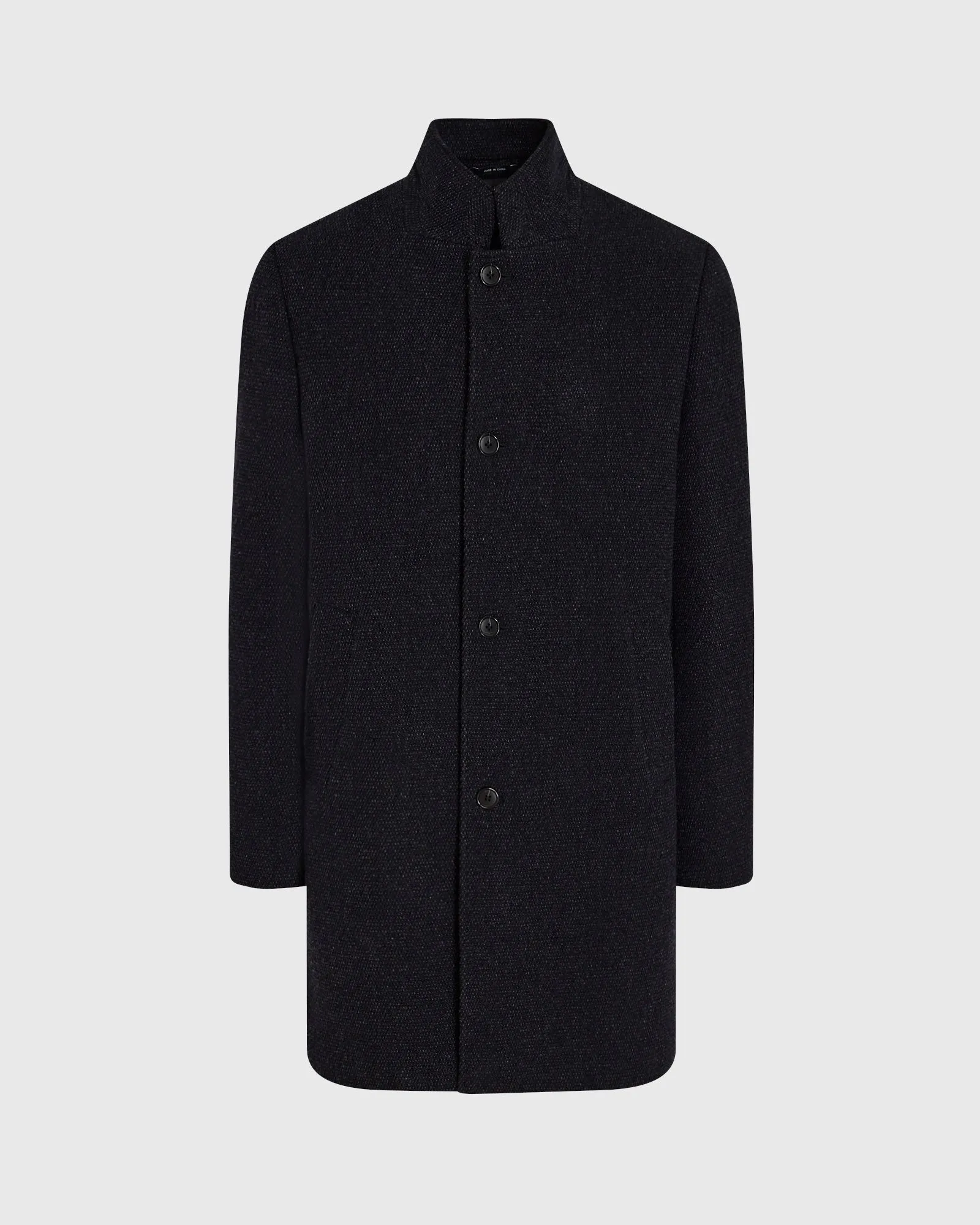 Loukas Patterned Funnel Neck Coat sold by Club Monaco product image thumbnail 5