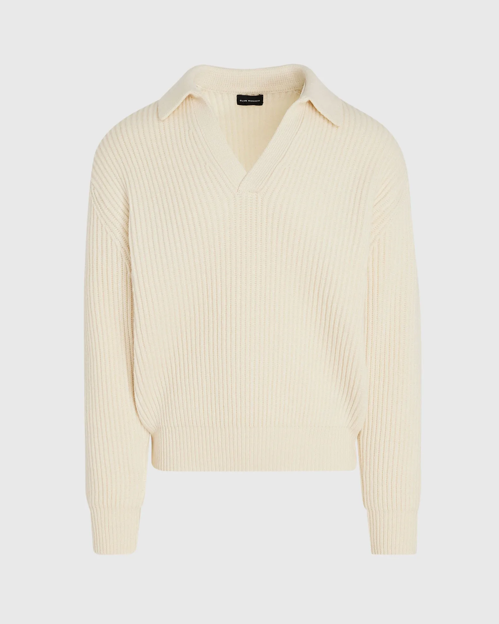 Rib-Stitch Johnny Sweater sold by Club Monaco product image thumbnail 5
