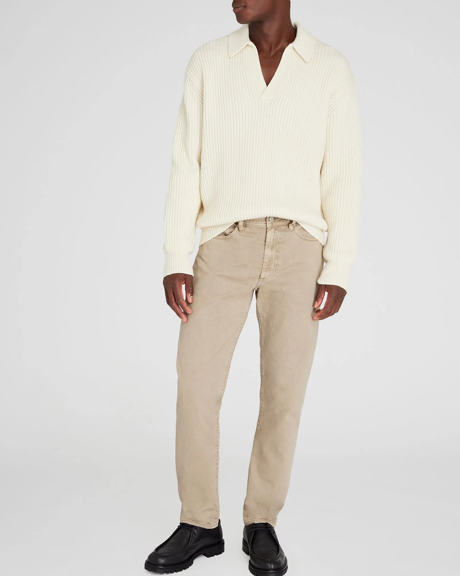 Rib-Stitch Johnny Sweater sold by Club Monaco product image thumbnail 4