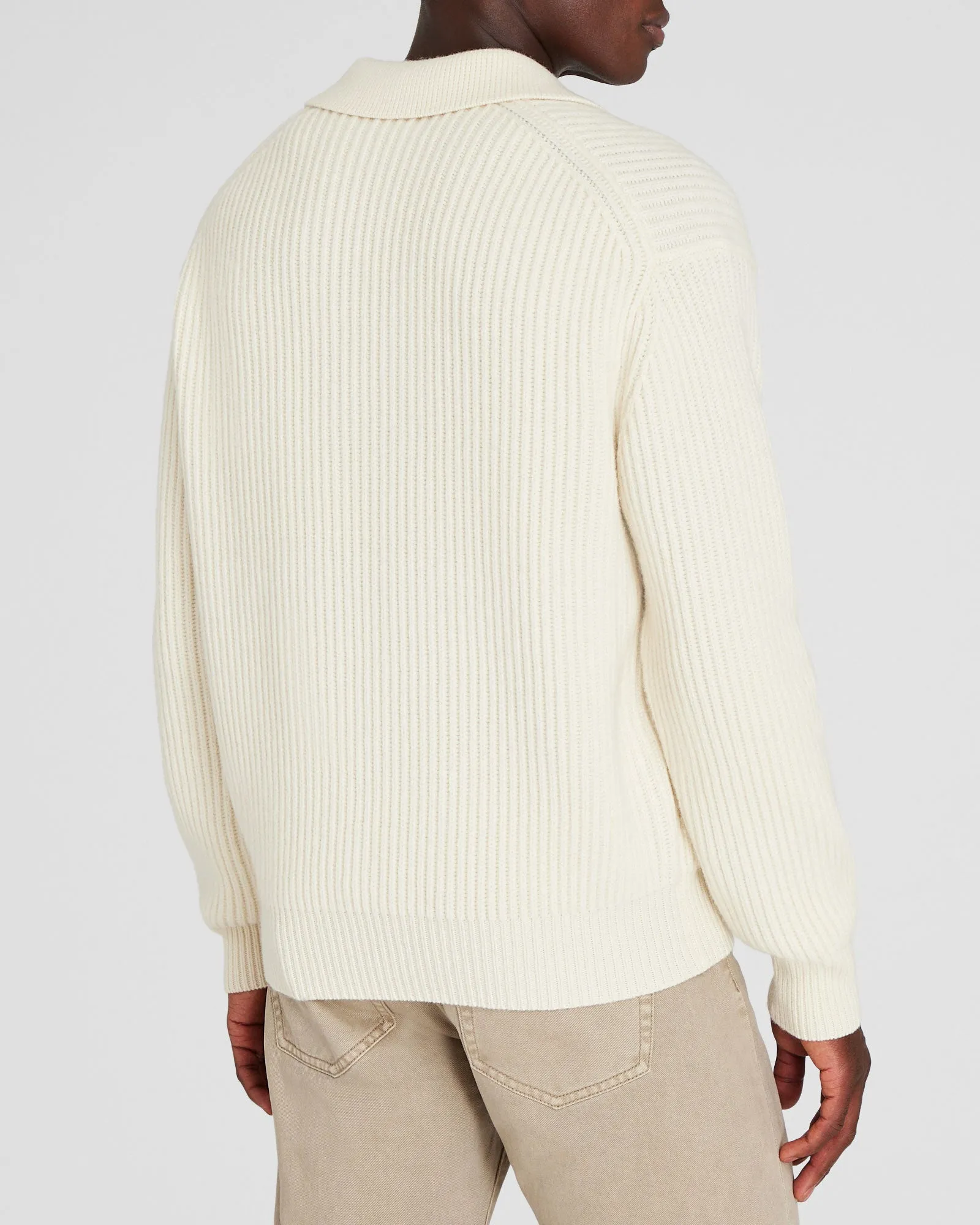 Rib-Stitch Johnny Sweater sold by Club Monaco product image thumbnail 3