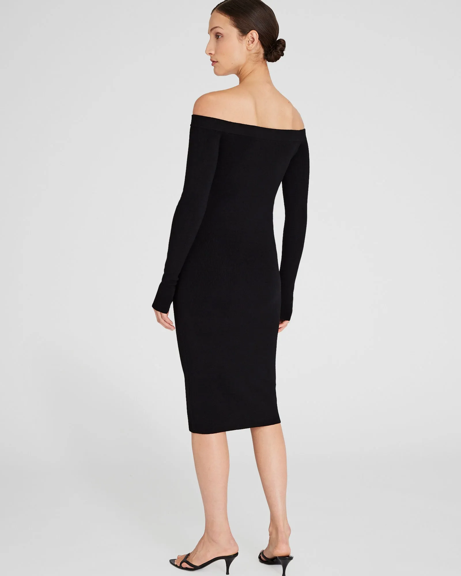 Off-The-Shoulder Sweater Dress sold by Club Monaco product image thumbnail 2