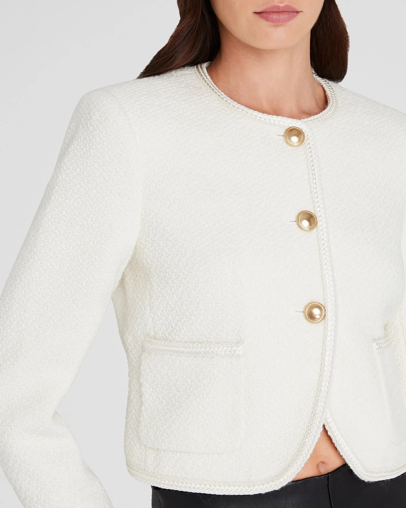 Tweed Cutaway Jacket sold by Club Monaco product image thumbnail 4