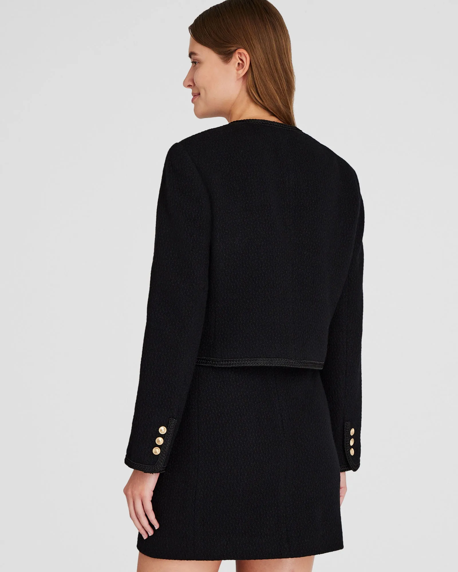 Tweed Cutaway Jacket sold by Club Monaco product image thumbnail 3