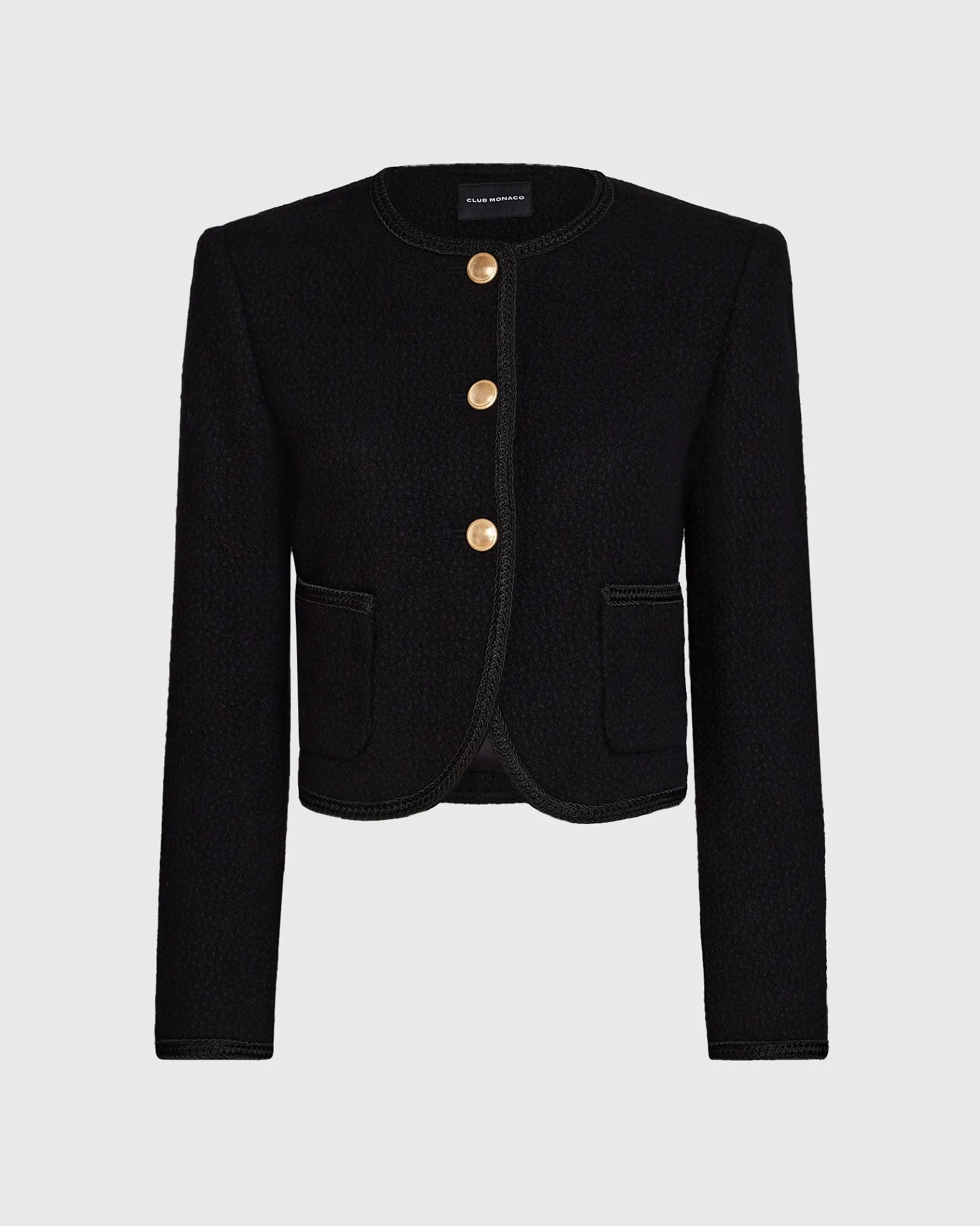 Tweed Cutaway Jacket sold by Club Monaco product image thumbnail 5