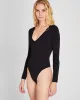 Long Sleeve V-Neck Bodysuit sold by Club Monaco