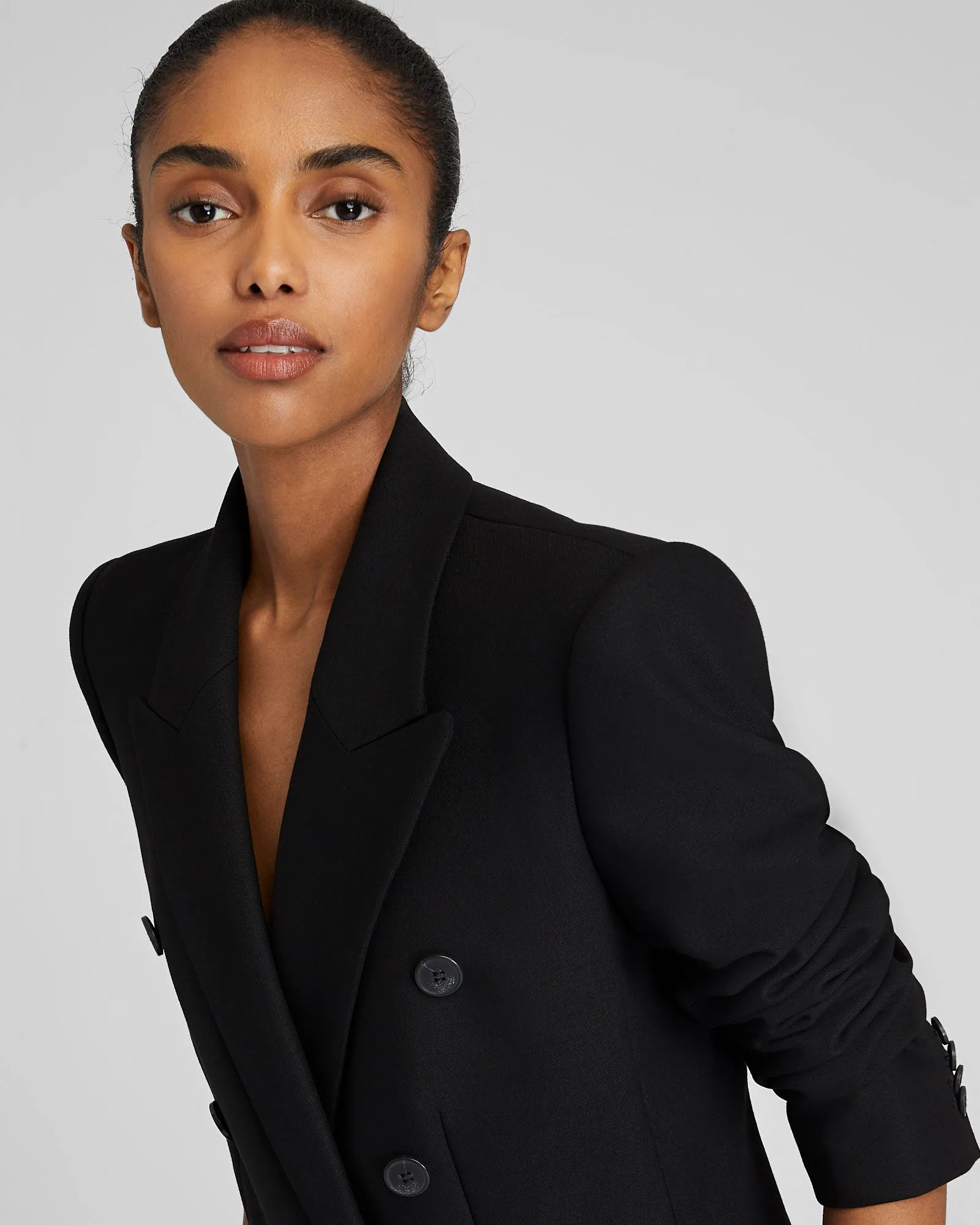 Classic Cutaway Double Breasted Blazer sold by Club Monaco product image thumbnail 3