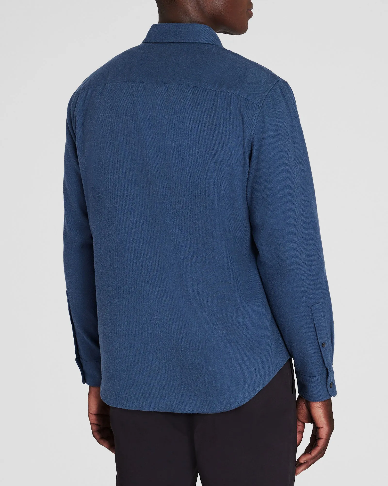 Solid Lightweight Flannel Shirt sold by Club Monaco product image thumbnail 3